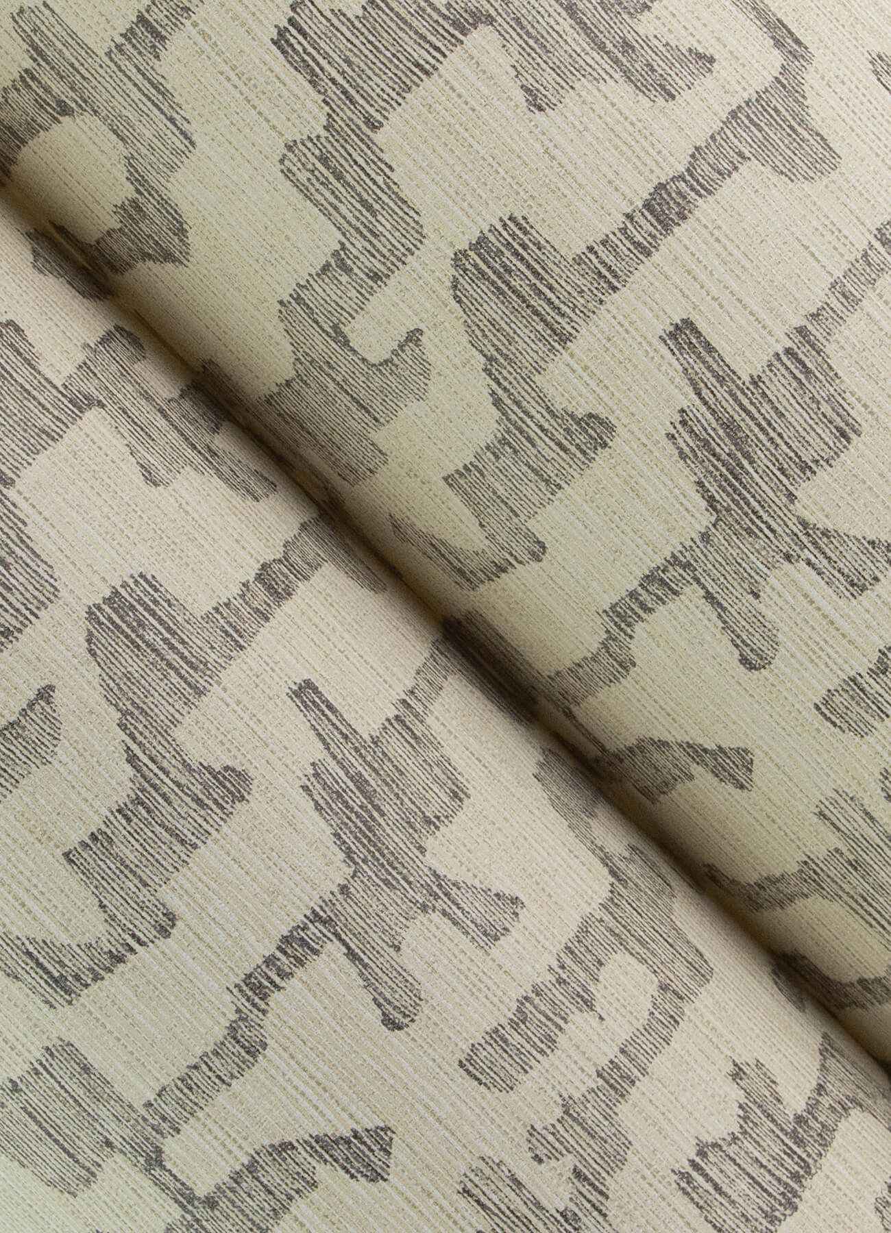 Cipher Black Geometric Faux Grasscloth Wallpaper - York Wallcoverings - 4177-27704 - York Wallcoverings Wallpaper