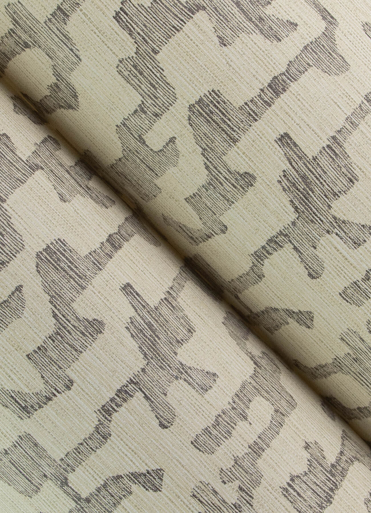 cipher-black-geometric-faux-grasscloth-wallpaper-york-wallcoverings-4177-27704 - York Wallcoverings Papel pintado