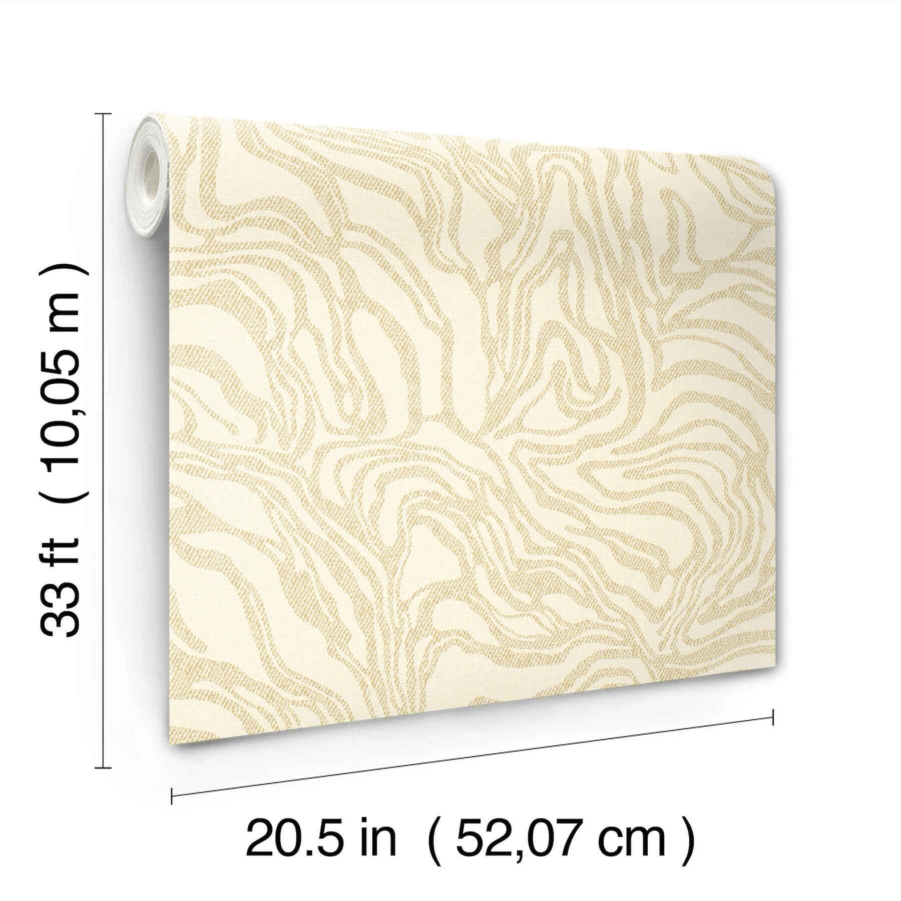 Massar Gold Modern Marbled Wallpaper - York Wallcoverings - 4177-27705 - York Wallcoverings Wallpaper