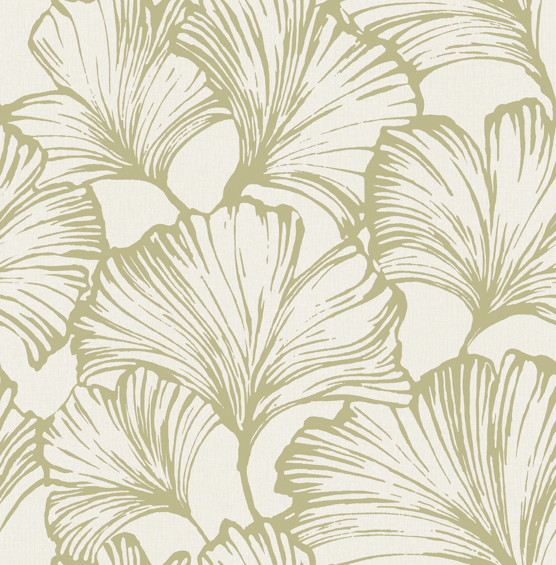 kyoto-moss-ginkgo-leaf-wallpaper-york-wallcoverings-4177-27714 - York Wallcoverings Wallpaper