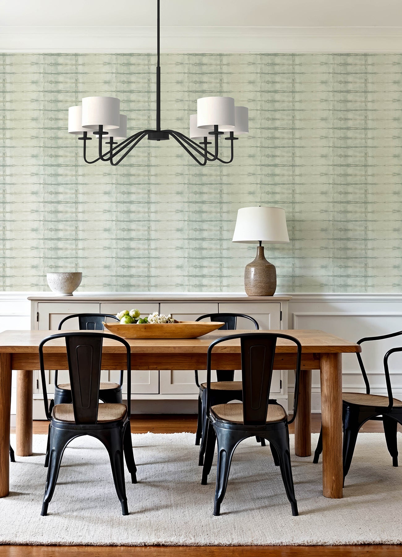 Modulus Seafoam Geometric Stripe Wallpaper - York Wallcoverings - 4177-27728 - York Wallcoverings Wallpaper