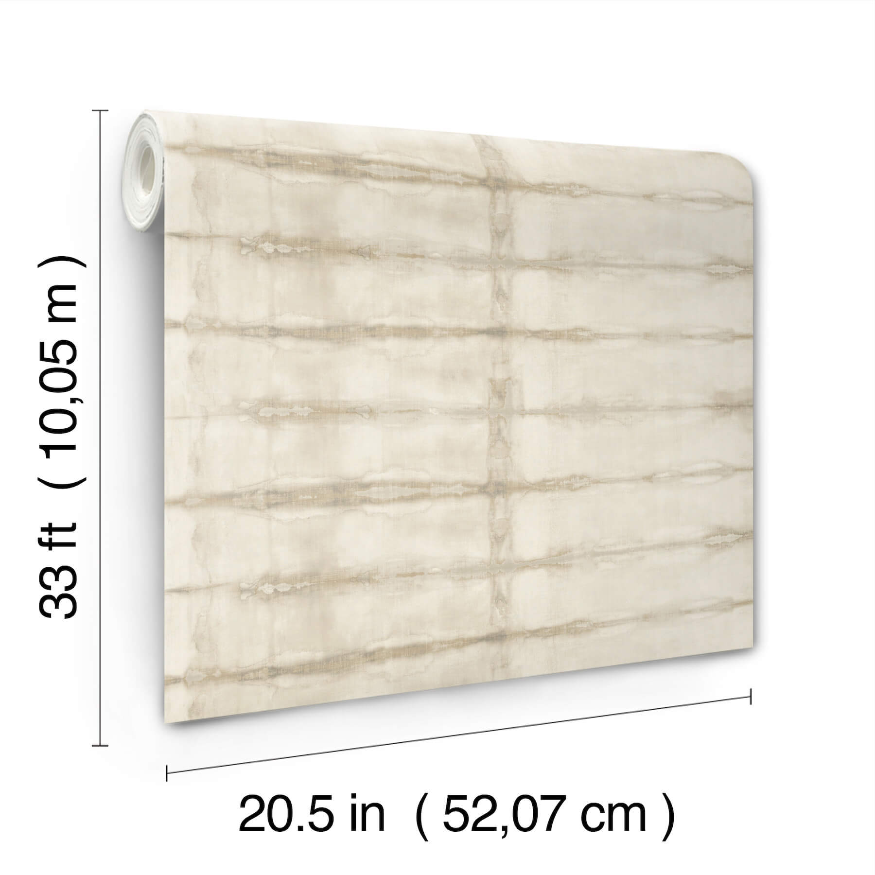 modulus-beige-geometric-stripe-wallpaper-york-wallcoverings-4177-27729 - York Wallcoverings Papel pintado