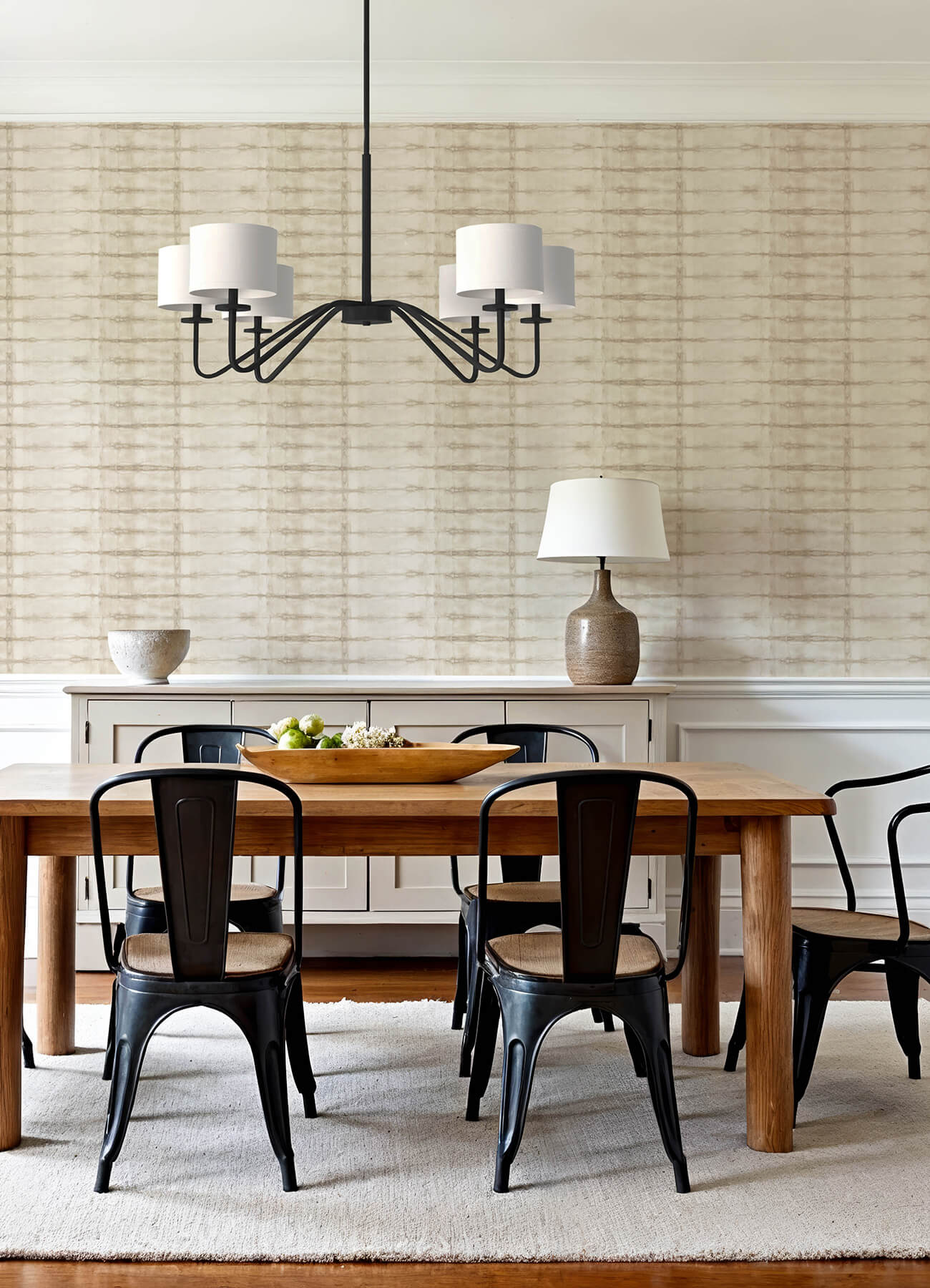 modulus-beige-geometric-stripe-wallpaper-york-wallcoverings-4177-27729 - York Wallcoverings Papel pintado
