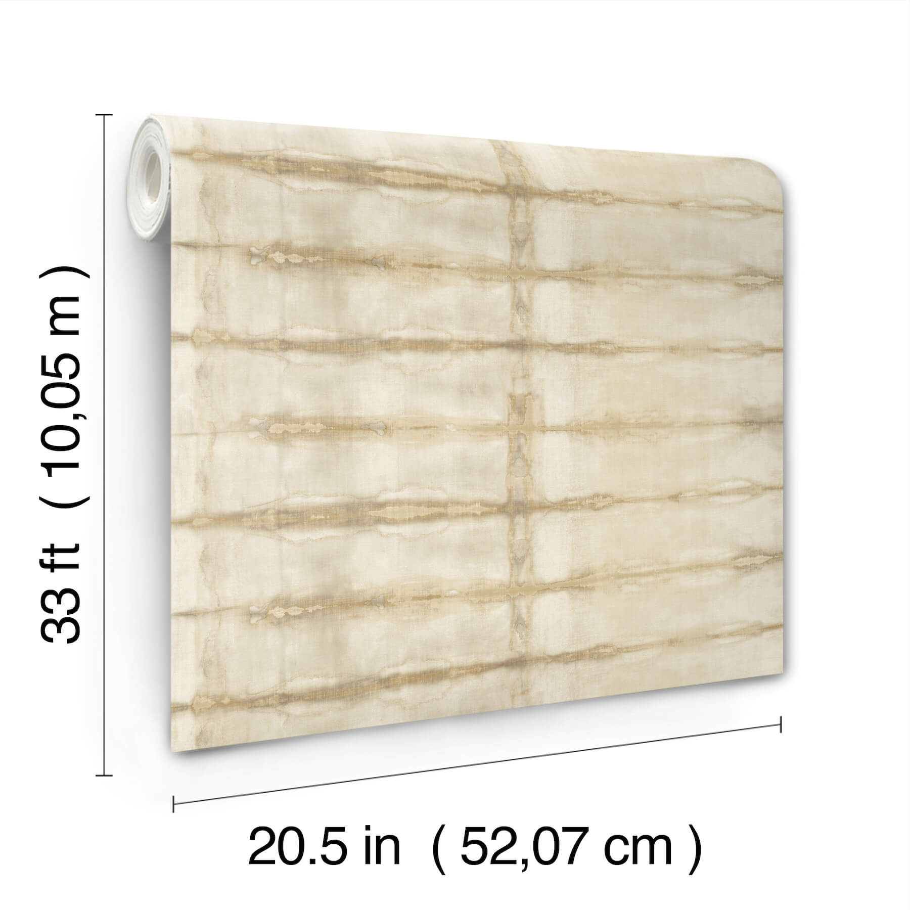 modulus-wheat-geometric-stripe-wallpaper-york-wallcoverings-4177-27730 - York Wallcoverings Wallpaper