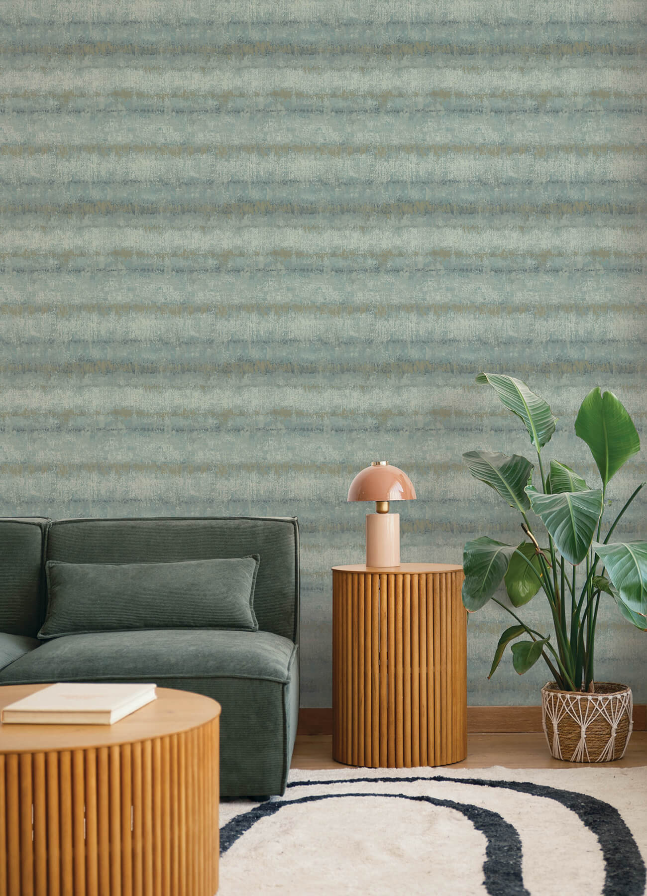 morningtide-light-blue-textured-stripe-wallpaper-york-wallcoverings-4177-27733 - York Wallcoverings Papel pintado