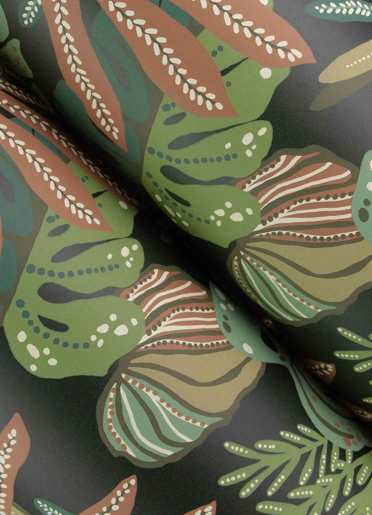 Alocasia Multicolor Tropical Foliage Wallpaper - York Wallcoverings - 4177-27737 - York Wallcoverings Wallpaper