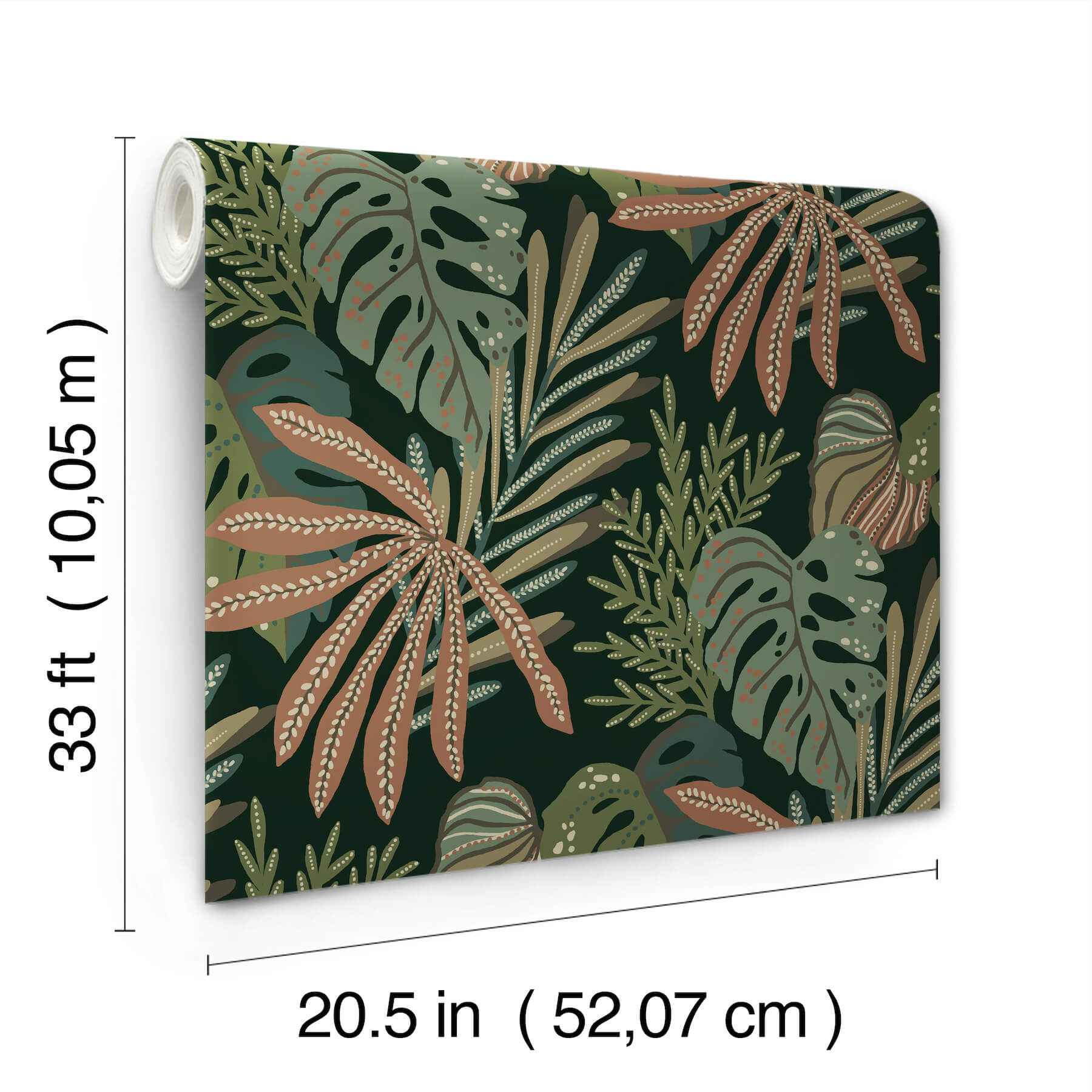 Alocasia Multicolor Tropical Foliage Wallpaper - York Wallcoverings - 4177-27737 - York Wallcoverings Wallpaper