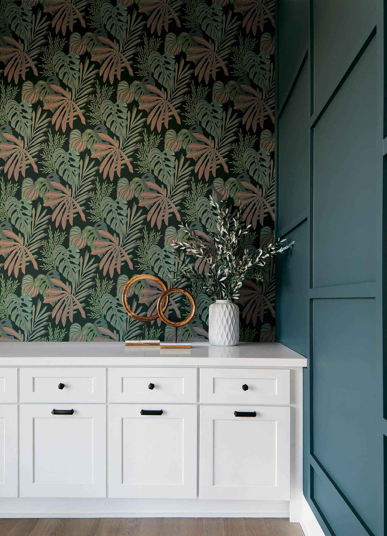 Alocasia Multicolor Tropical Foliage Wallpaper - York Wallcoverings - 4177-27737 - York Wallcoverings Wallpaper