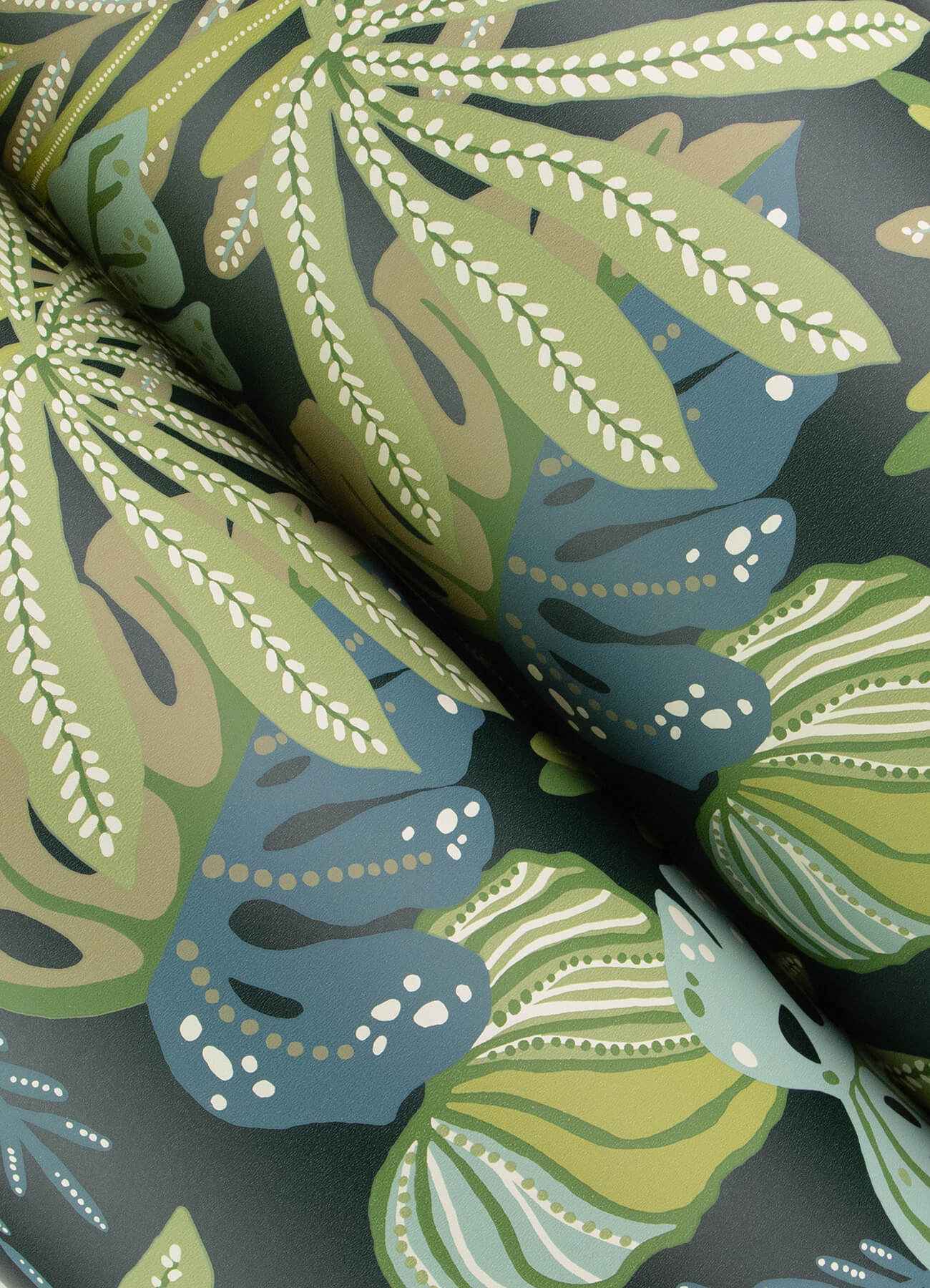 Alocasia Green Tropical Foliage Wallpaper - York Wallcoverings - 4177-27739 - York Wallcoverings Wallpaper