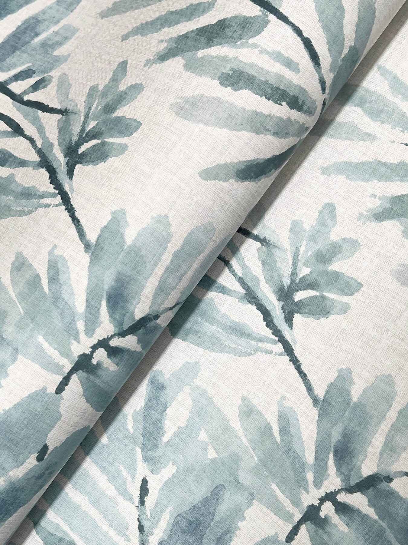 Serenade Blue Ferns Wallpaper - York Wallcoverings - 4177-27743 - York Wallcoverings Wallpaper