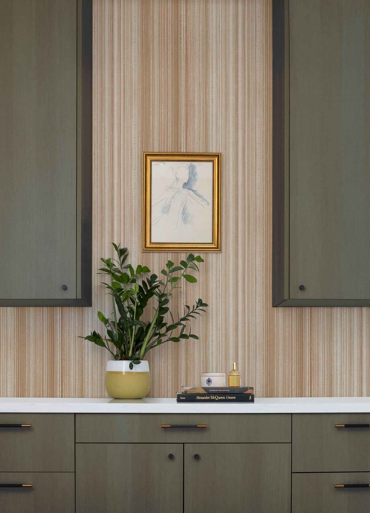 Elan Blush Ombre Stripe Wallpaper - York Wallcoverings - 4177-27745 - York Wallcoverings Wallpaper