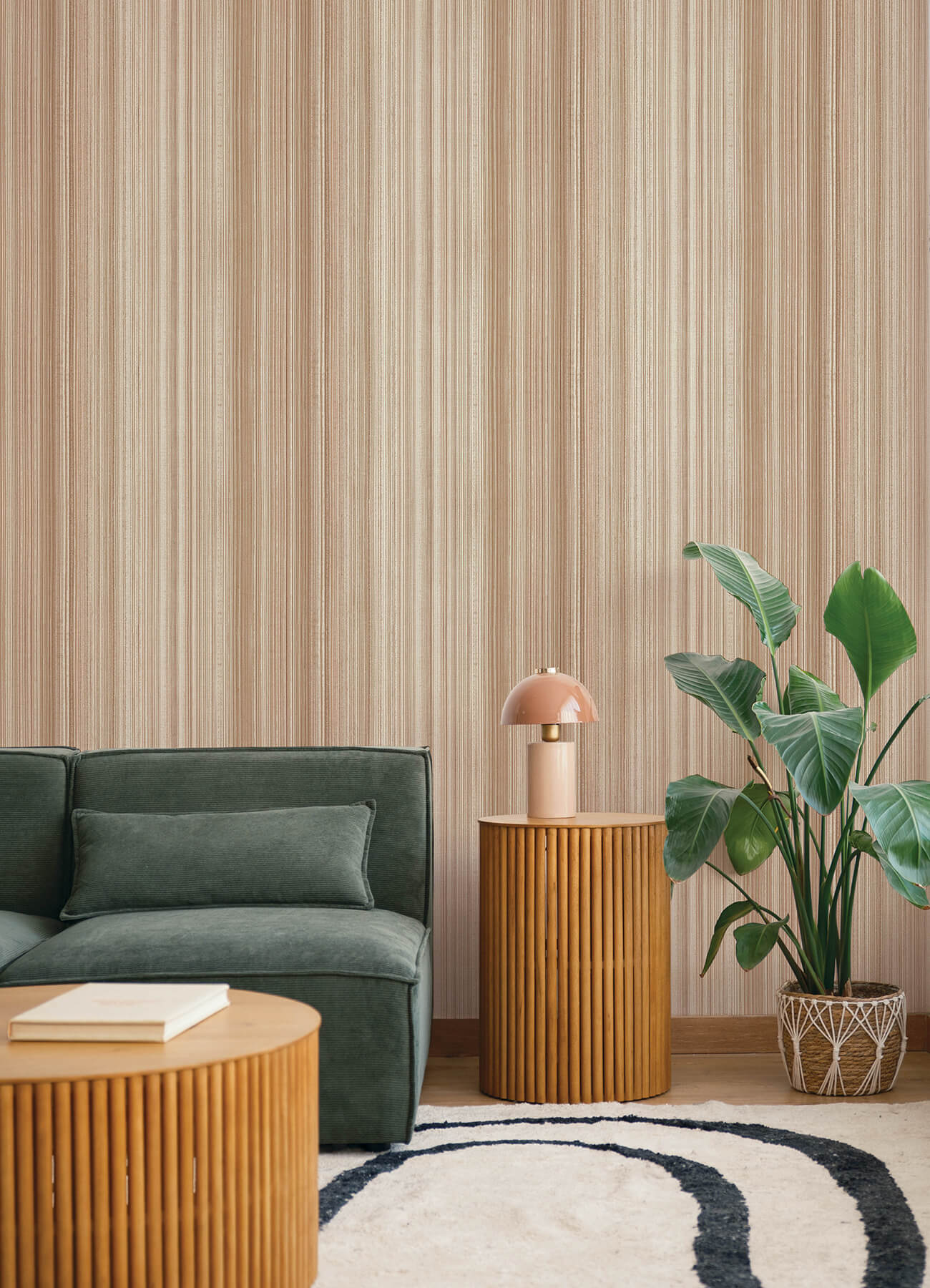 elan-blush-ombre-stripe-wallpaper-york-wallcoverings-4177-27745 - York Wallcoverings Papel pintado
