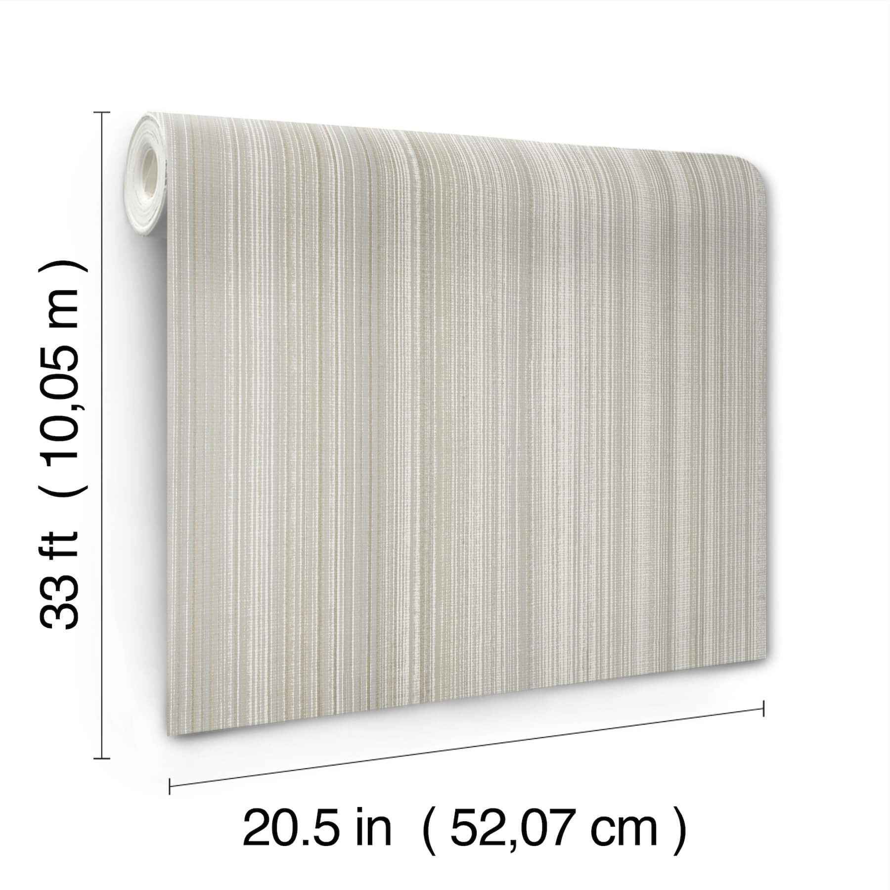 Elan Grey Ombre Stripe Wallpaper - York Wallcoverings - 4177-27747 - York Wallcoverings Wallpaper