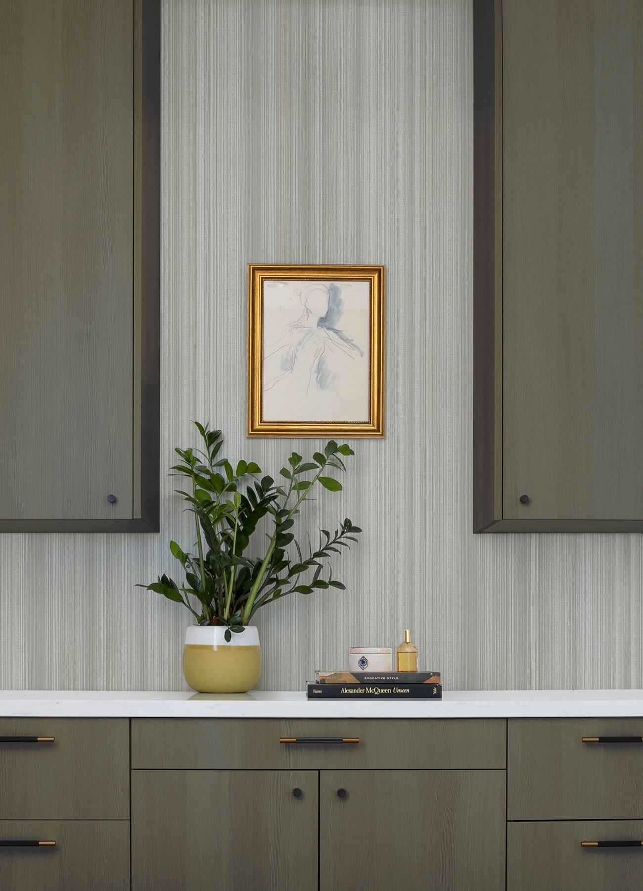 Elan Grey Ombre Stripe Wallpaper - York Wallcoverings - 4177-27747