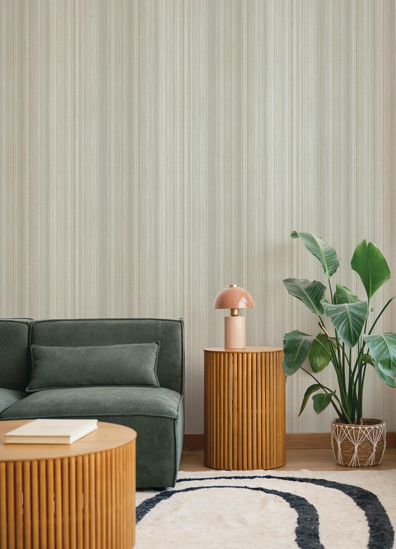 elan-grey-ombre-stripe-wallpaper-york-wallcoverings-4177-27747 - York Wallcoverings Papel pintado