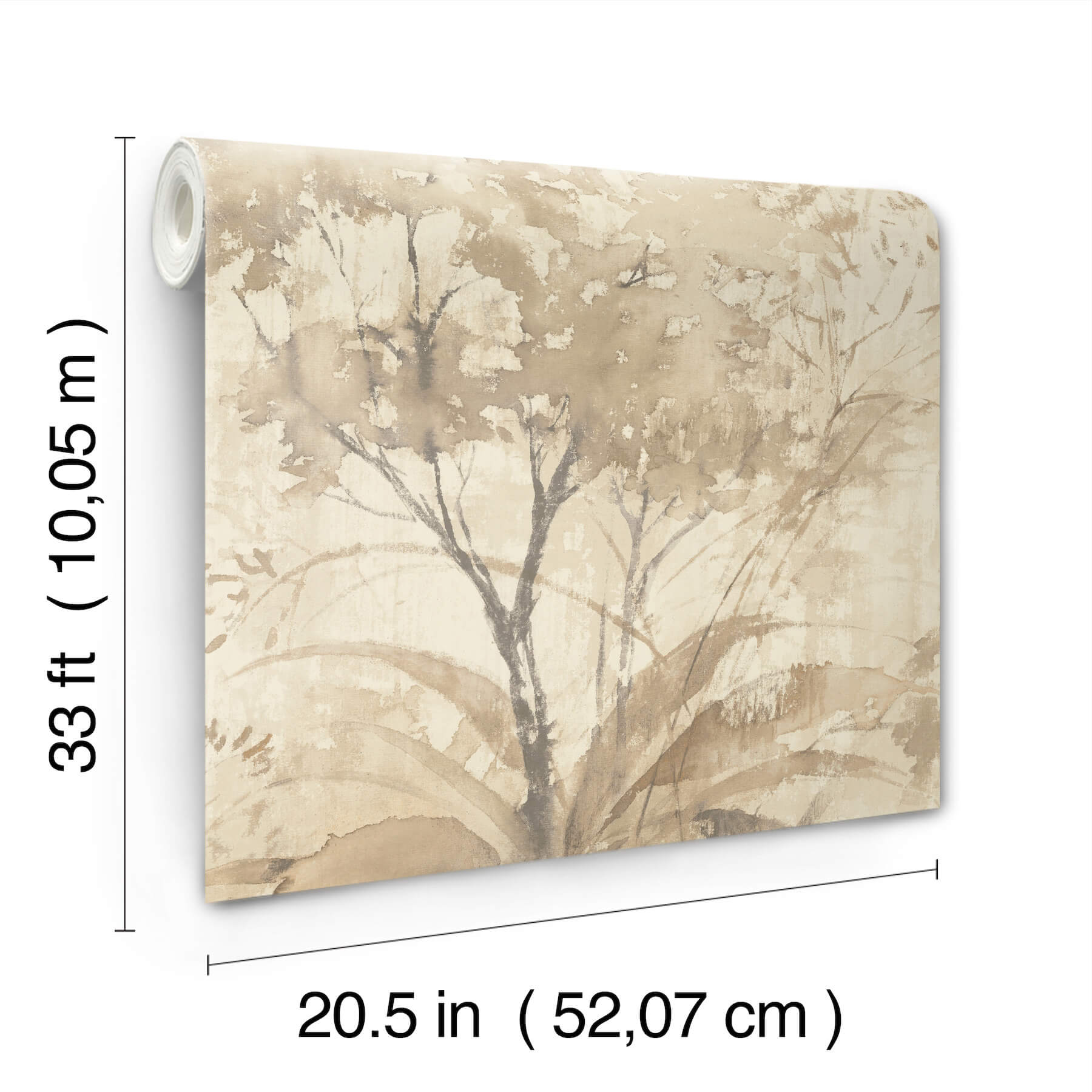 mistwood-coffee-forest-wallpaper-york-wallcoverings-4177-27750 - York Wallcoverings Papel pintado