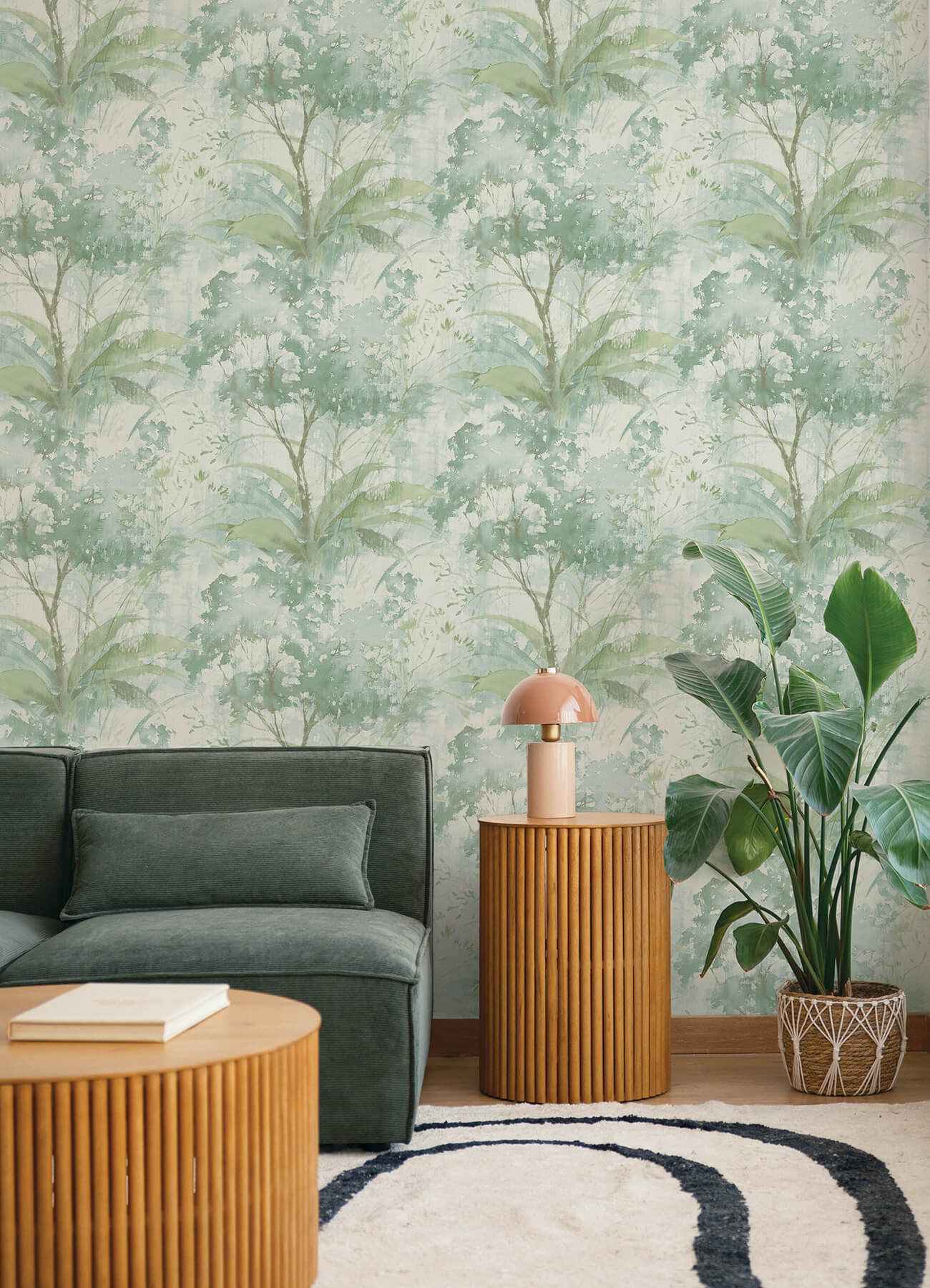Mistwood Green Forest Wallpaper - York Wallcoverings - 4177-27751 - York Wallcoverings Wallpaper