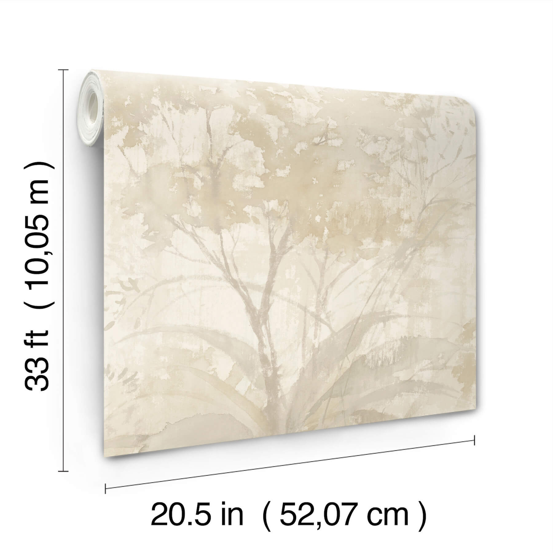 mistwood-beige-forest-wallpaper-york-wallcoverings-4177-27752 - York Wallcoverings Wallpaper