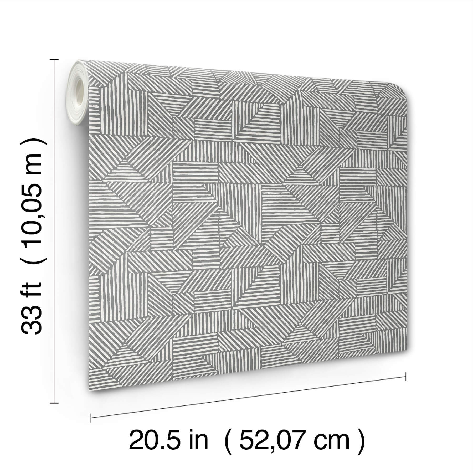 crescendo-dark-grey-block-geometric-wallpaper-york-wallcoverings-4177-83302 - York Wallcoverings Papel pintado