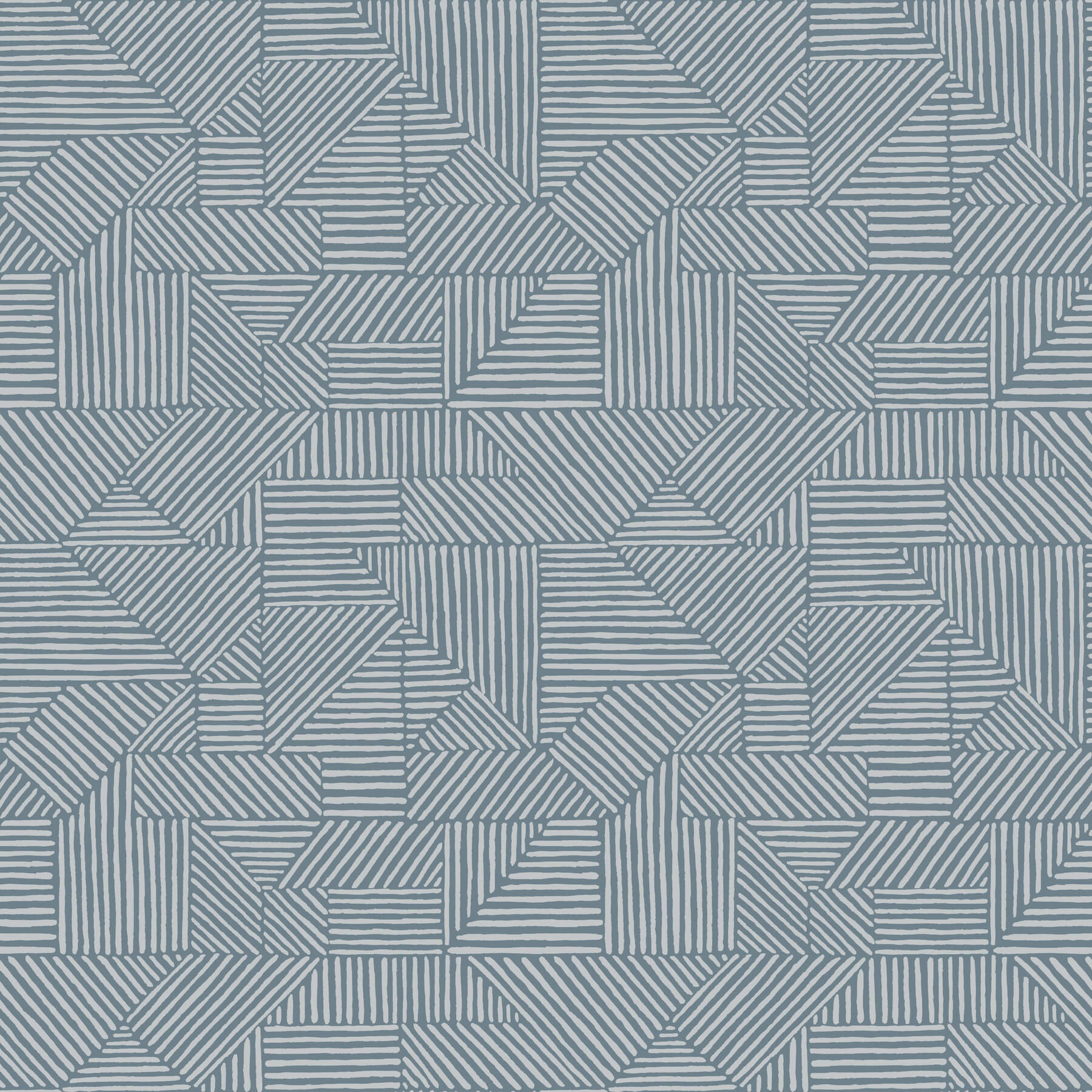 crescendo-blue-block-geometric-wallpaper-york-wallcoverings-4177-83304 - York Wallcoverings Wallpaper