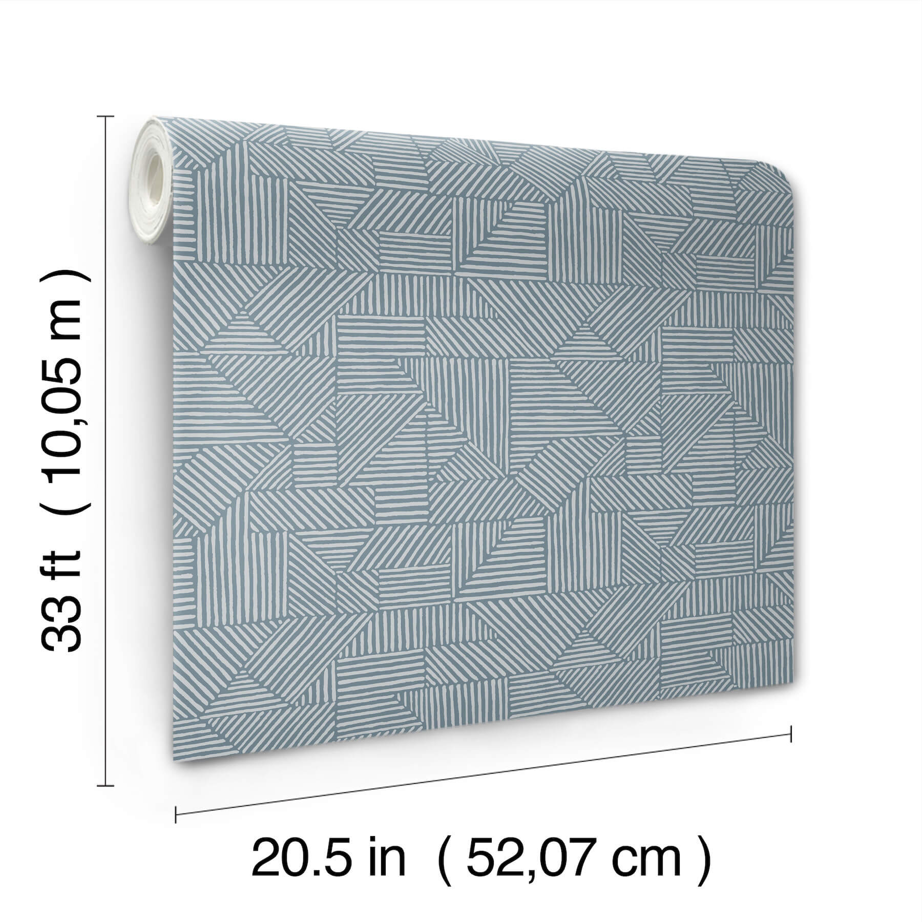 crescendo-blue-block-geometric-wallpaper-york-wallcoverings-4177-83304 - York Wallcoverings Papel pintado