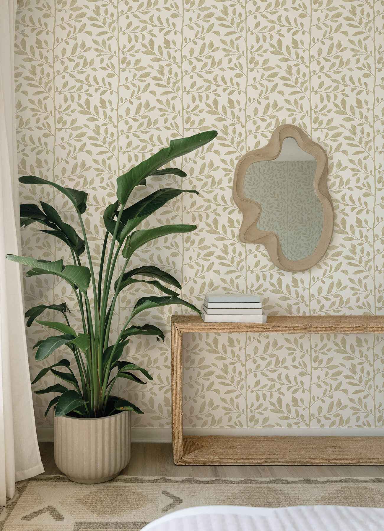sagecrest-platinum-sapling-wallpaper-york-wallcoverings-4177-83308 - York Wallcoverings Papel pintado