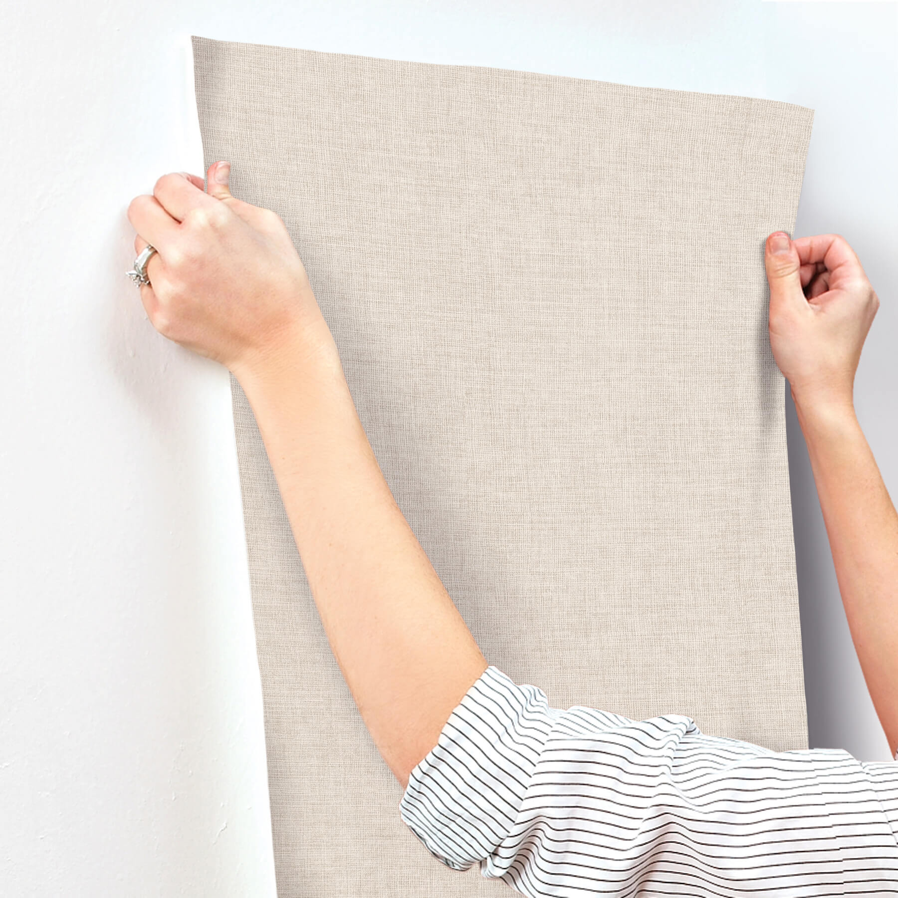 alba-beige-open-weave-wallpaper-york-wallcoverings-4193-7403 - York Wallcoverings Wallpaper