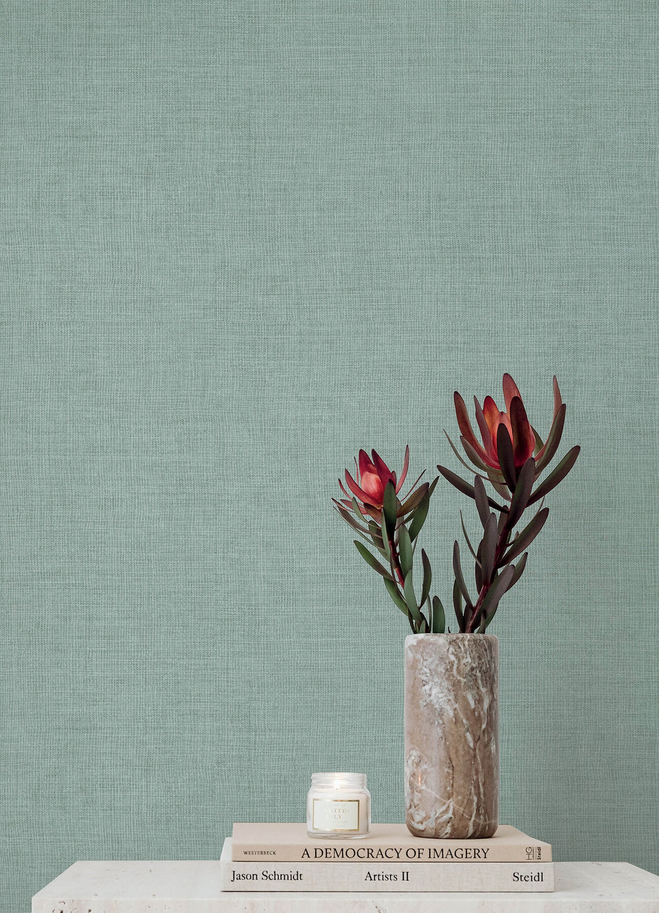 alba-light-blue-open-weave-wallpaper-york-wallcoverings-4193-7410 - York Wallcoverings Papel pintado