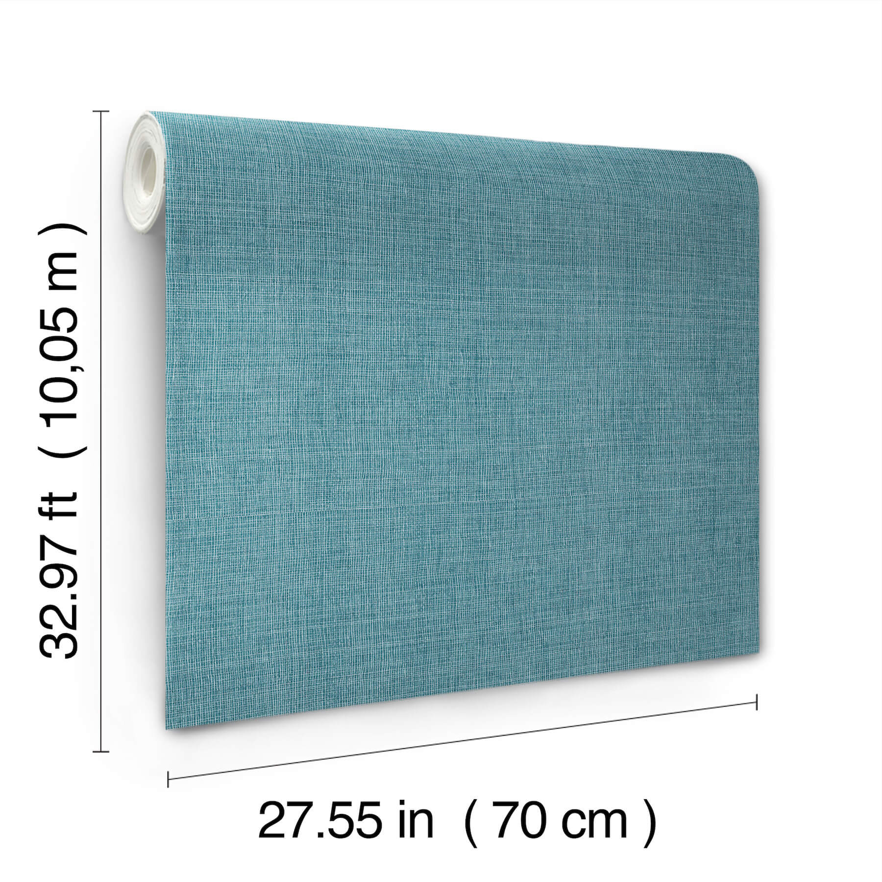 alba-turquoise-open-weave-wallpaper-york-wallcoverings-4193-7412 - York Wallcoverings Papel pintado