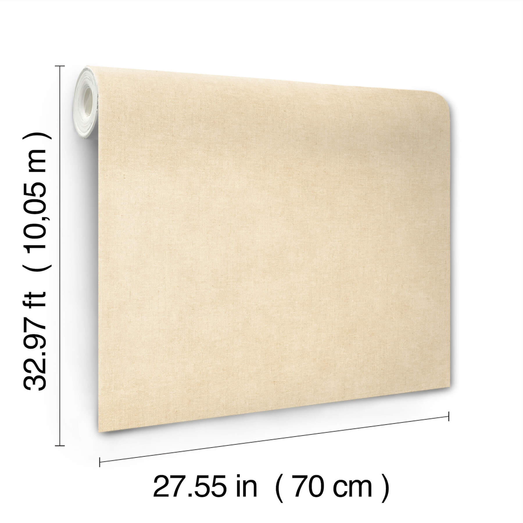 nuovo-ivory-faux-linen-wallpaper-york-wallcoverings-4193-7421 - York Wallcoverings Wallpaper