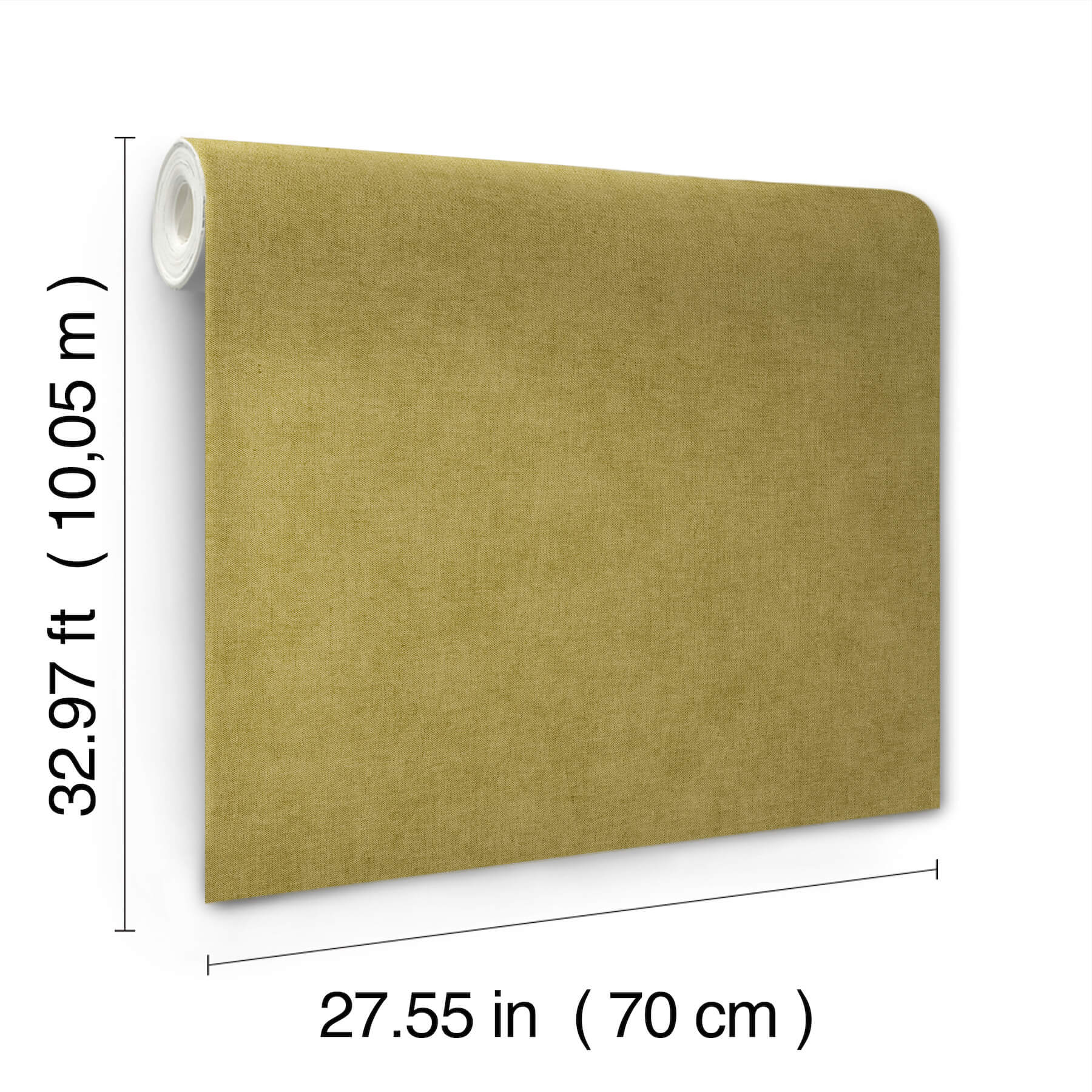 nuovo-chartreuse-faux-linen-wallpaper-york-wallcoverings-4193-7430 - York Wallcoverings Papel pintado