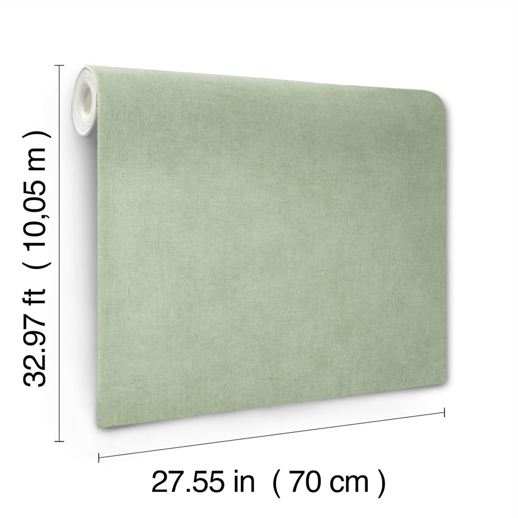 nuovo-light-green-faux-linen-wallpaper-york-wallcoverings-4193-7431 - York Wallcoverings Papel pintado