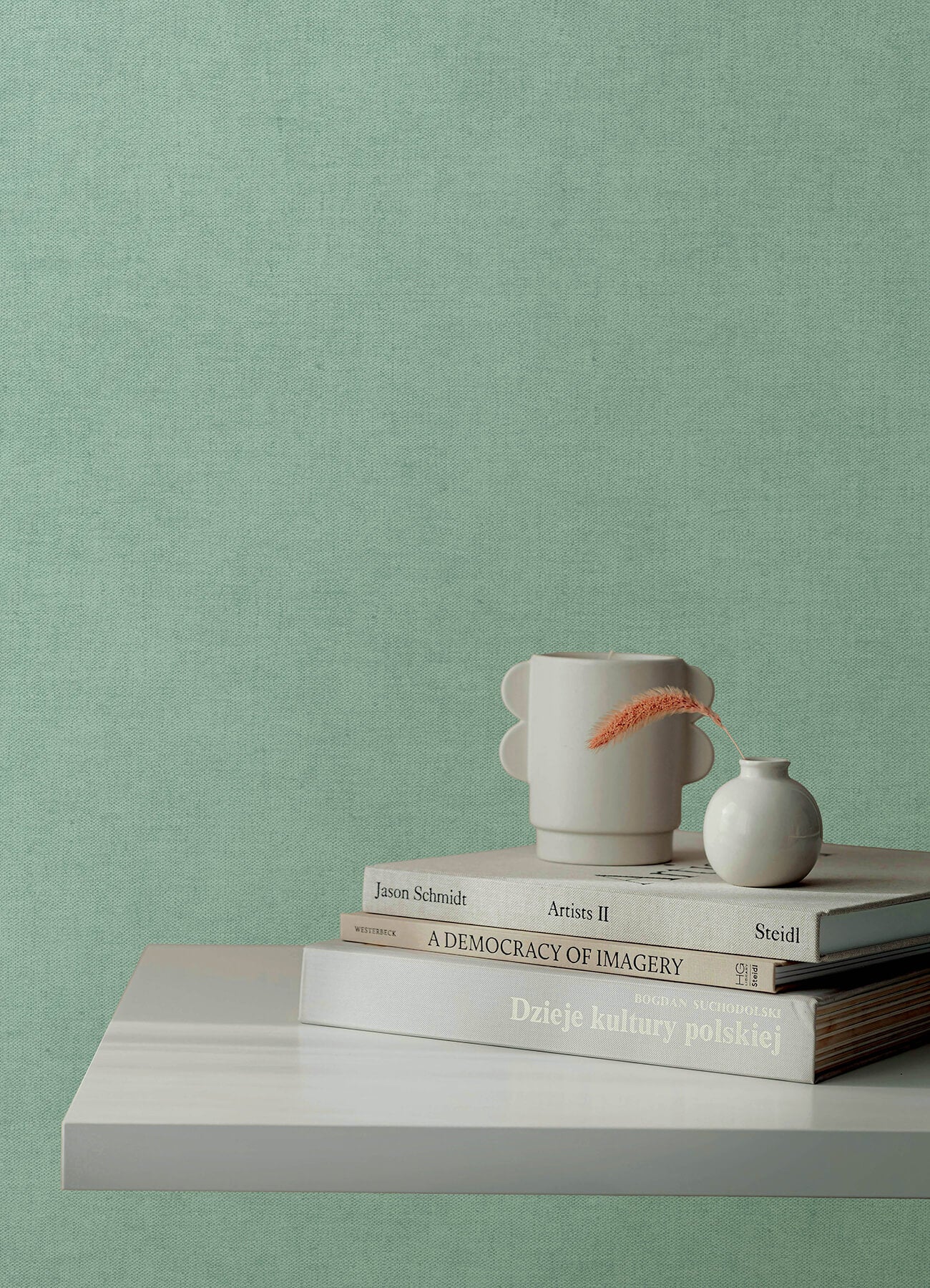 nuovo-aqua-faux-linen-wallpaper-york-wallcoverings-4193-7432 - York Wallcoverings Papel pintado
