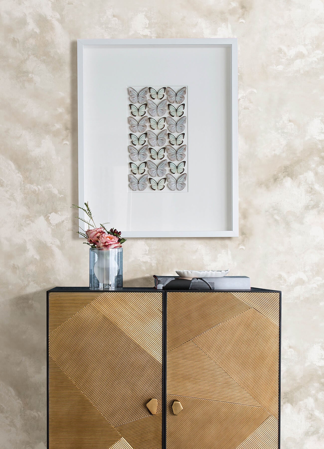 aria-neutral-abstract-wallpaper-york-wallcoverings-4193-7460 - York Wallcoverings Papel pintado