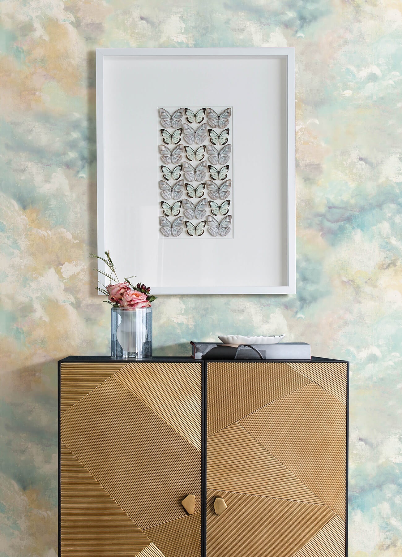 aria-aquamarine-abstract-wallpaper-york-wallcoverings-4193-7462 - York Wallcoverings Papel pintado