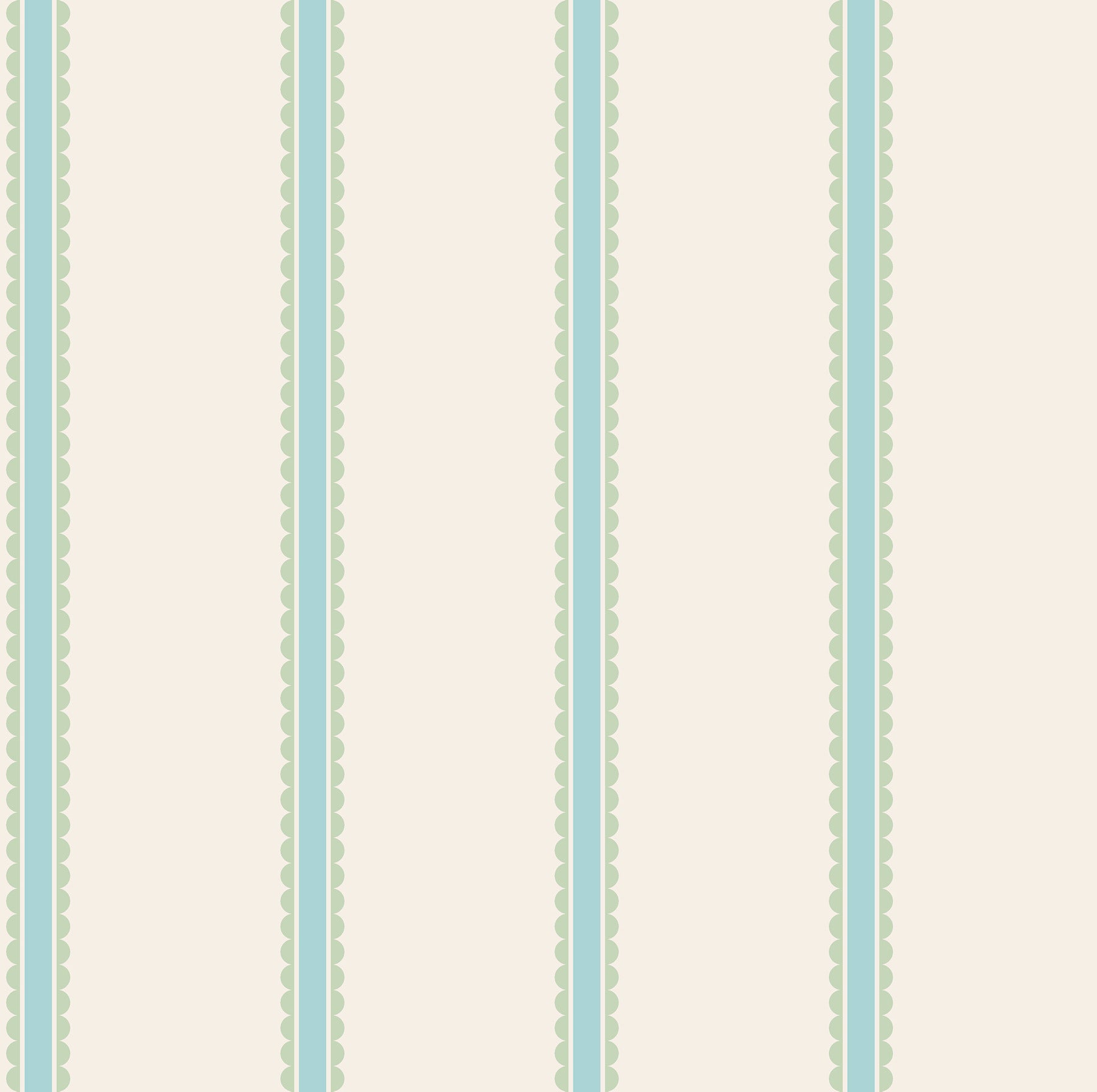 bobbin-stripe-aqua-scalloped-wallpaper-york-wallcoverings-4203-27573 - York Wallcoverings Wallpaper