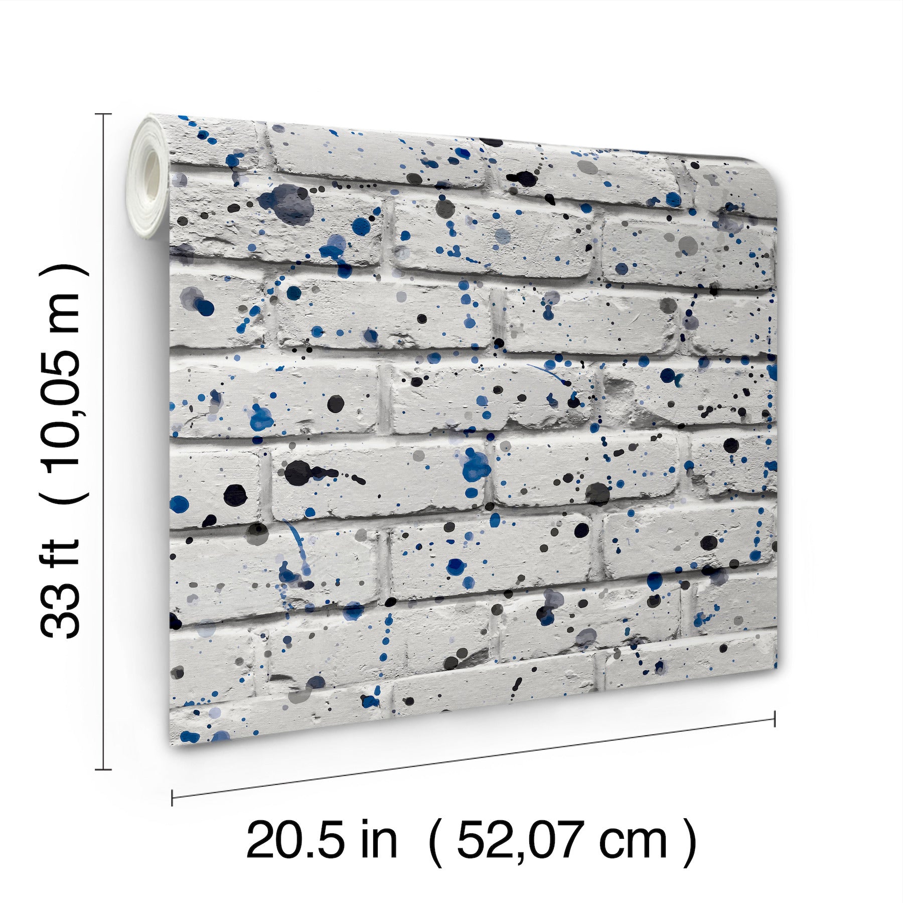 splatter-wall-grey-abstract-wallpaper-york-wallcoverings-4203-27589 - York Wallcoverings Wallpaper