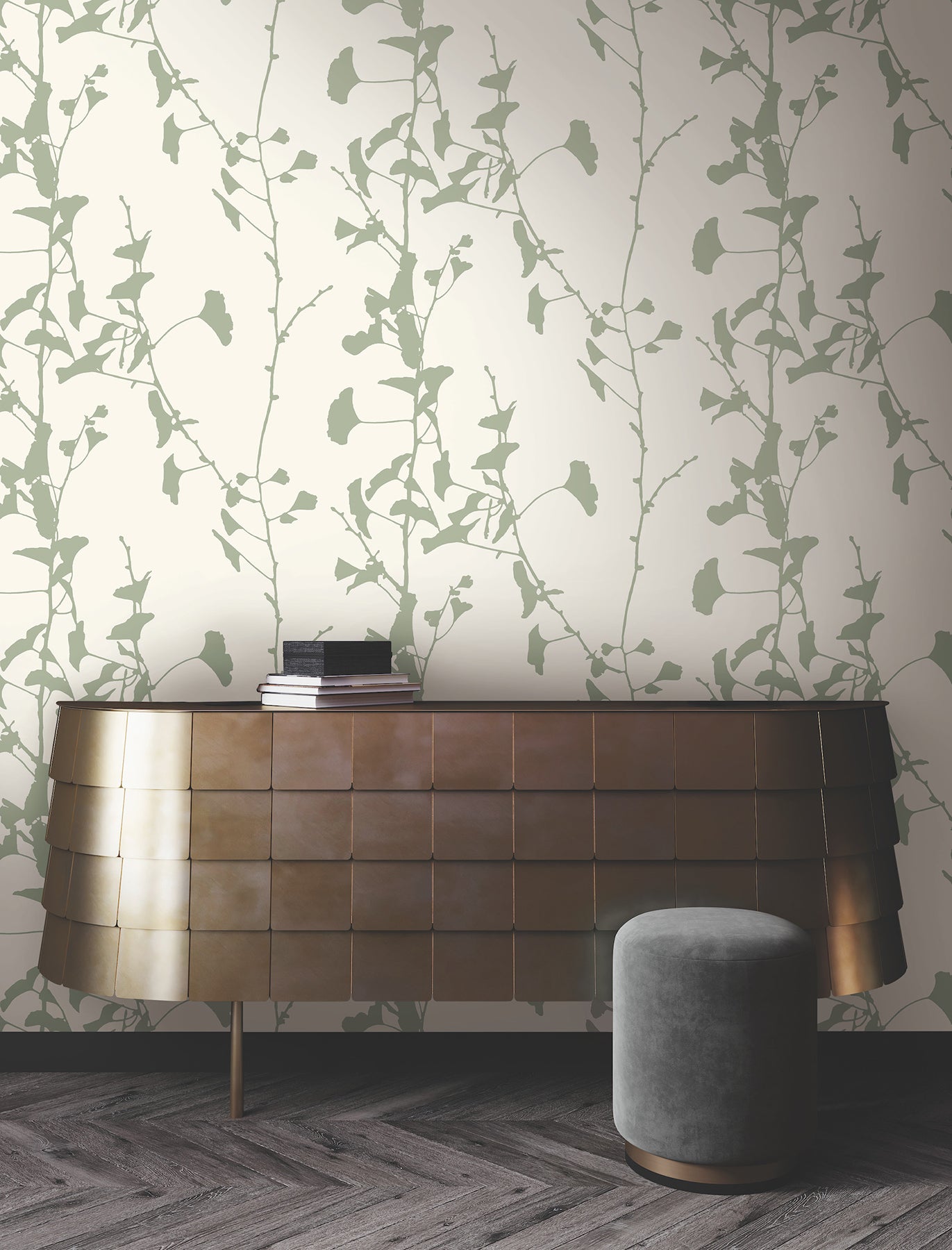 ginkgo-silhouette-sage-cork-wallpaper-york-wallcoverings-vr1510