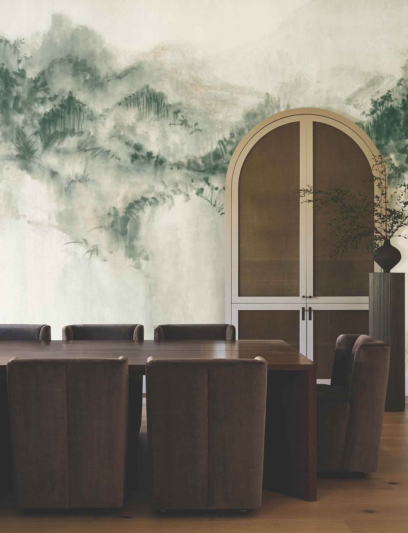 Mystic Overlook Green Wall Mural - York Wallcoverings - VR1521M - York Wallcoverings Wallpaper