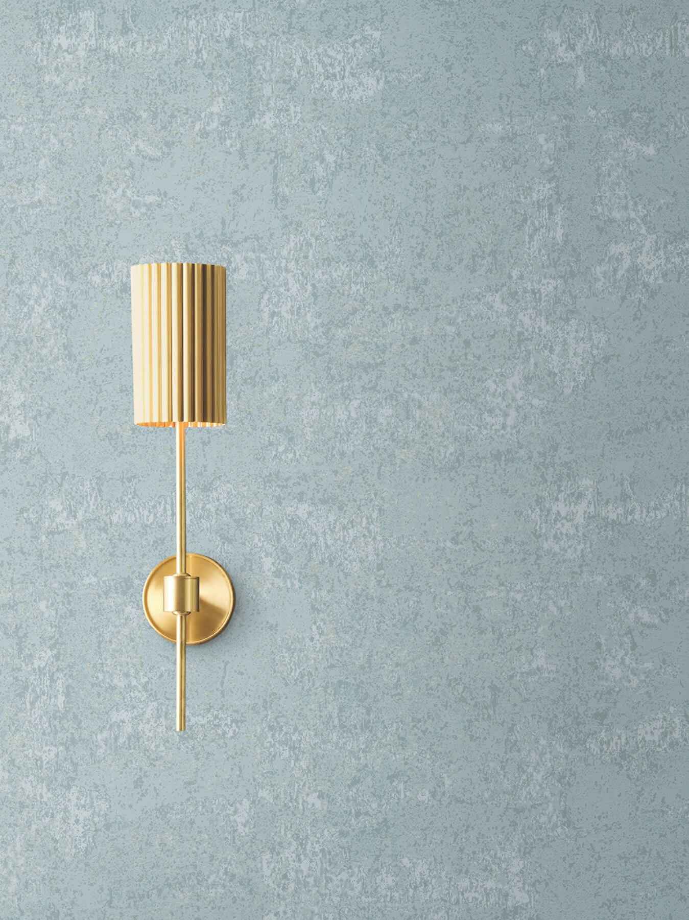 Crystal Cloud Denim Beaded Wallpaper - York Wallcoverings - VR1543 - York Wallcoverings Wallpaper