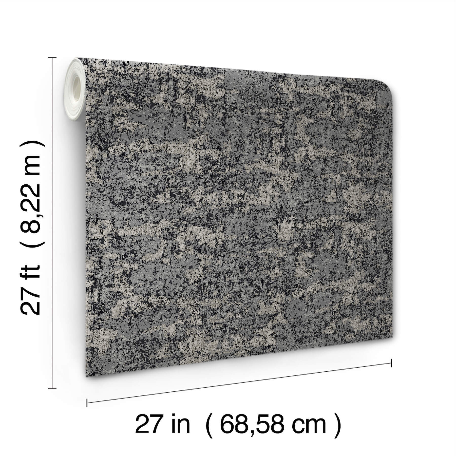 crystal-cloud-charcoal-beaded-wallpaper-york-wallcoverings-vr1544 - York Wallcoverings Wallpaper