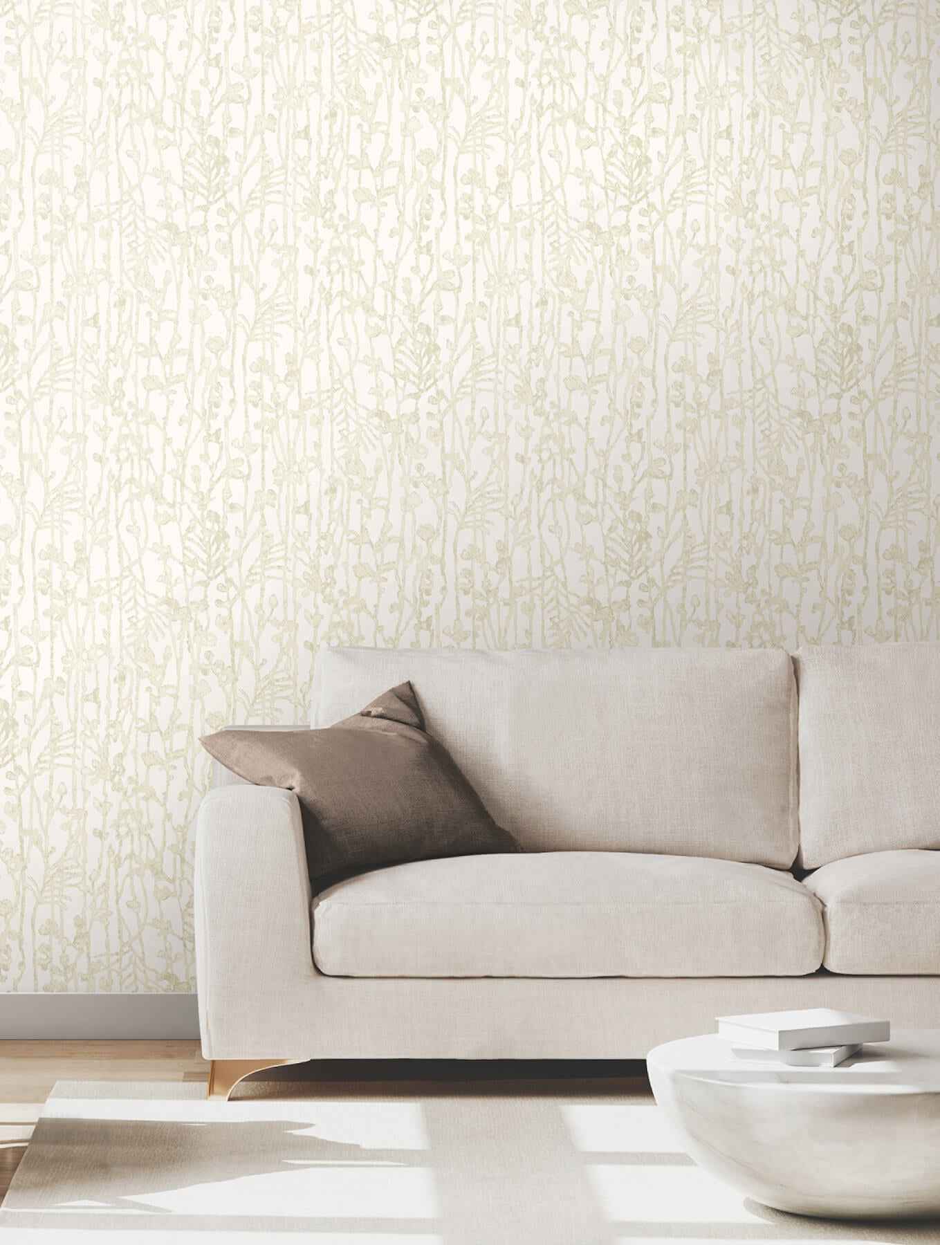 Filigree Beige Abstract Wallpaper - York Wallcoverings - VR1559 - York Wallcoverings Wallpaper