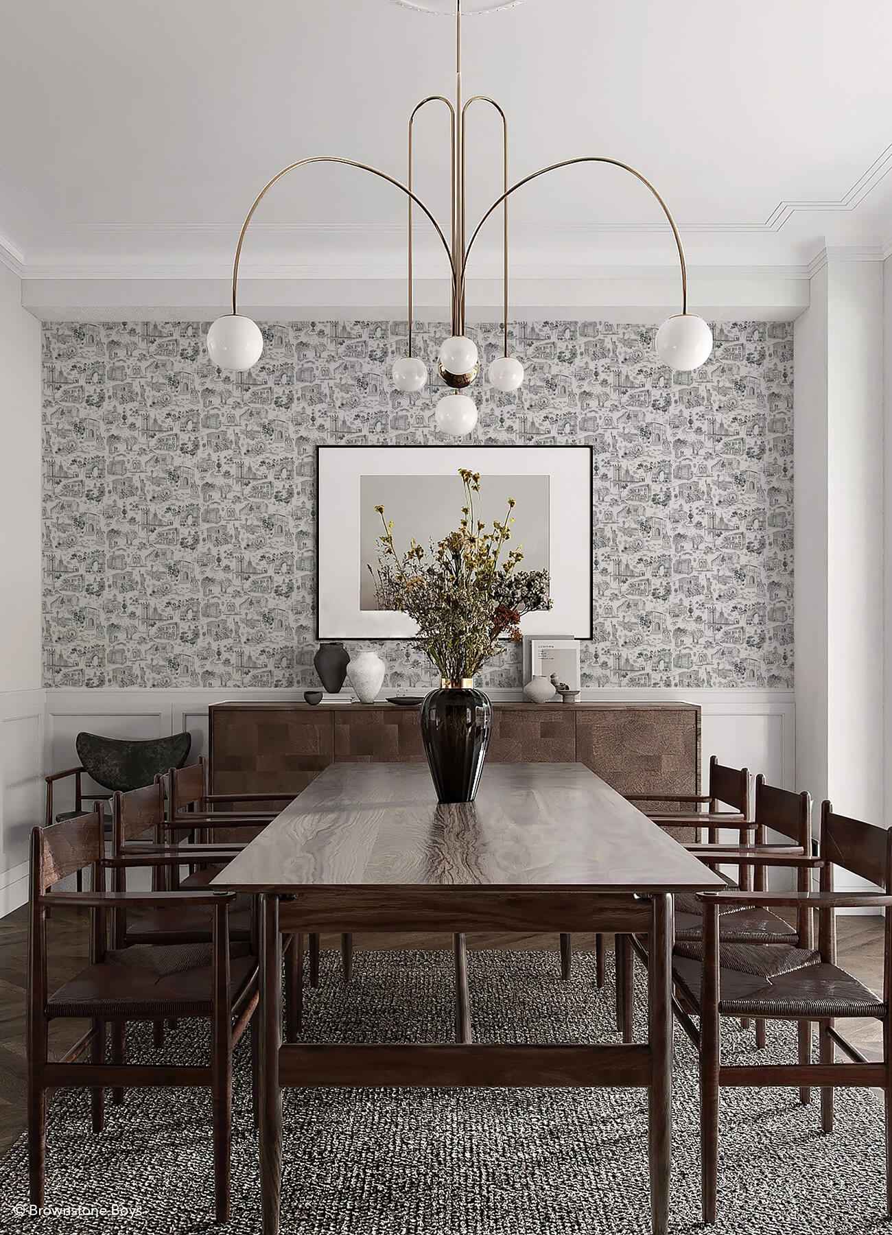 Toile De New York Graphite Peel and Stick Wallpaper - York Wallcoverings - BBS6546 - York Wallcoverings Wallpaper