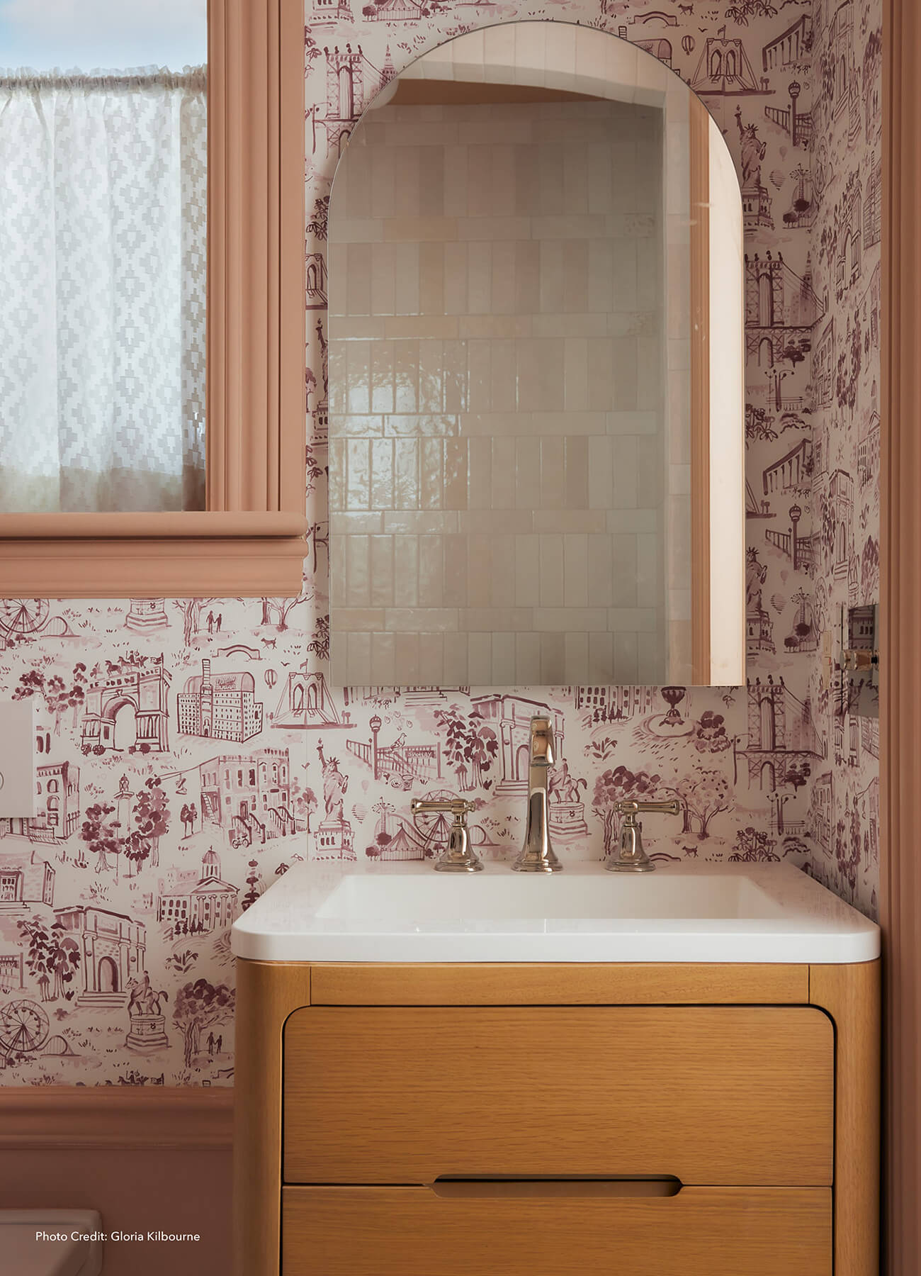toile-de-new-york-brick-peel-and-stick-wallpaper-york-wallcoverings-bbs6545 - York Wallcoverings Wallpaper