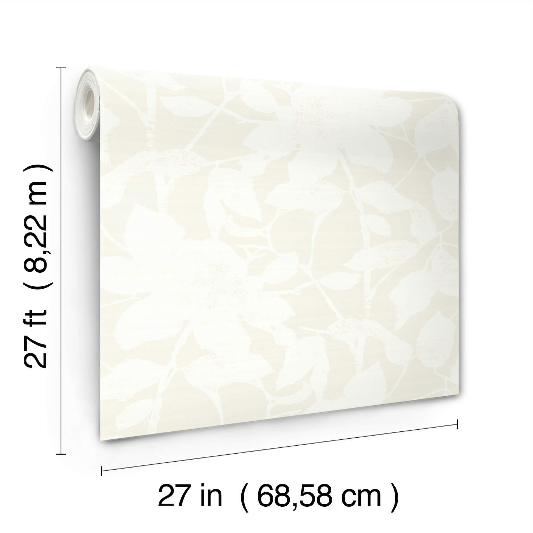 solange-dove-botanical-wallpaper-york-wallcoverings-ll3212 - York Wallcoverings Wallpaper