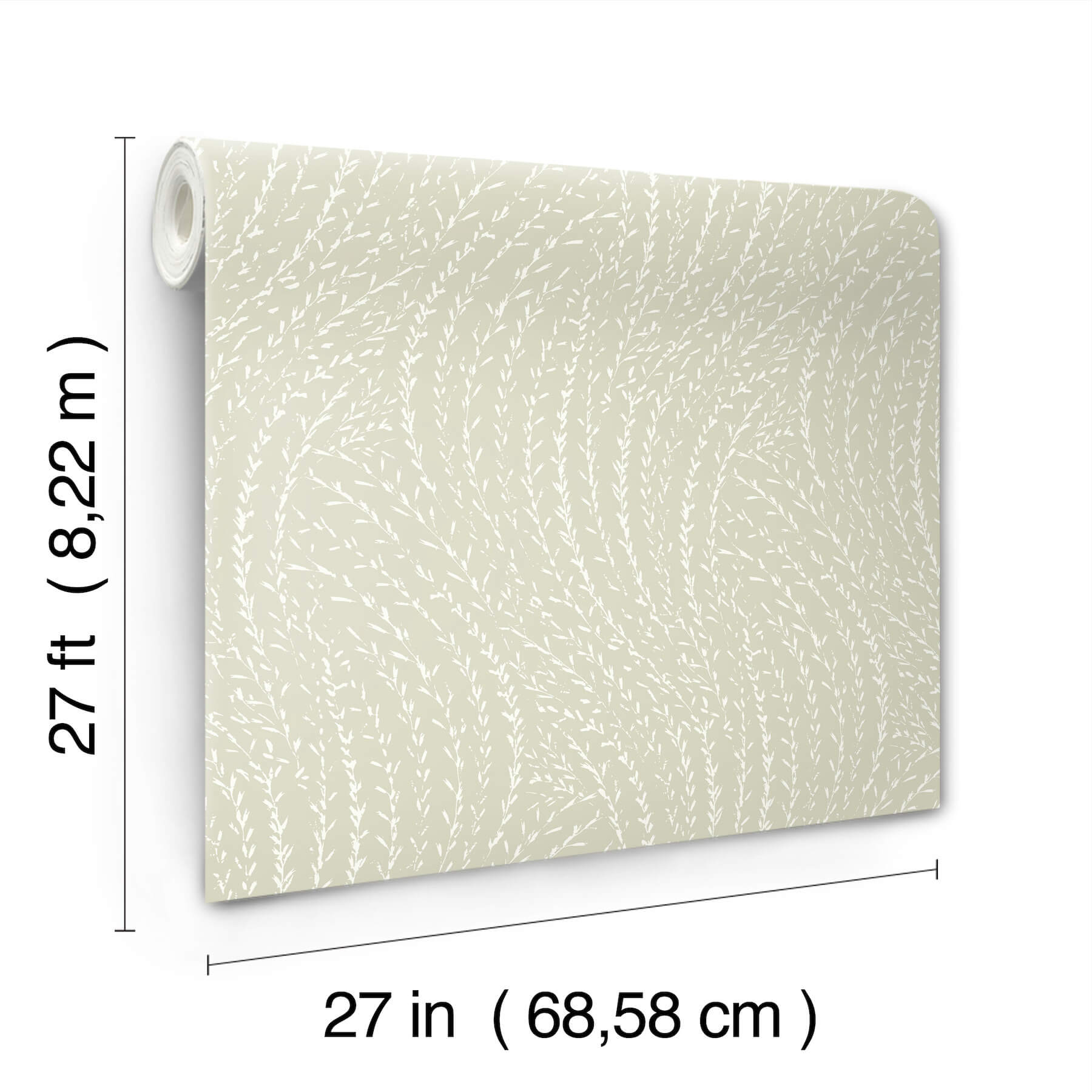 willow-song-sage-botanical-wallpaper-york-wallcoverings-ll3221 - York Wallcoverings Wallpaper