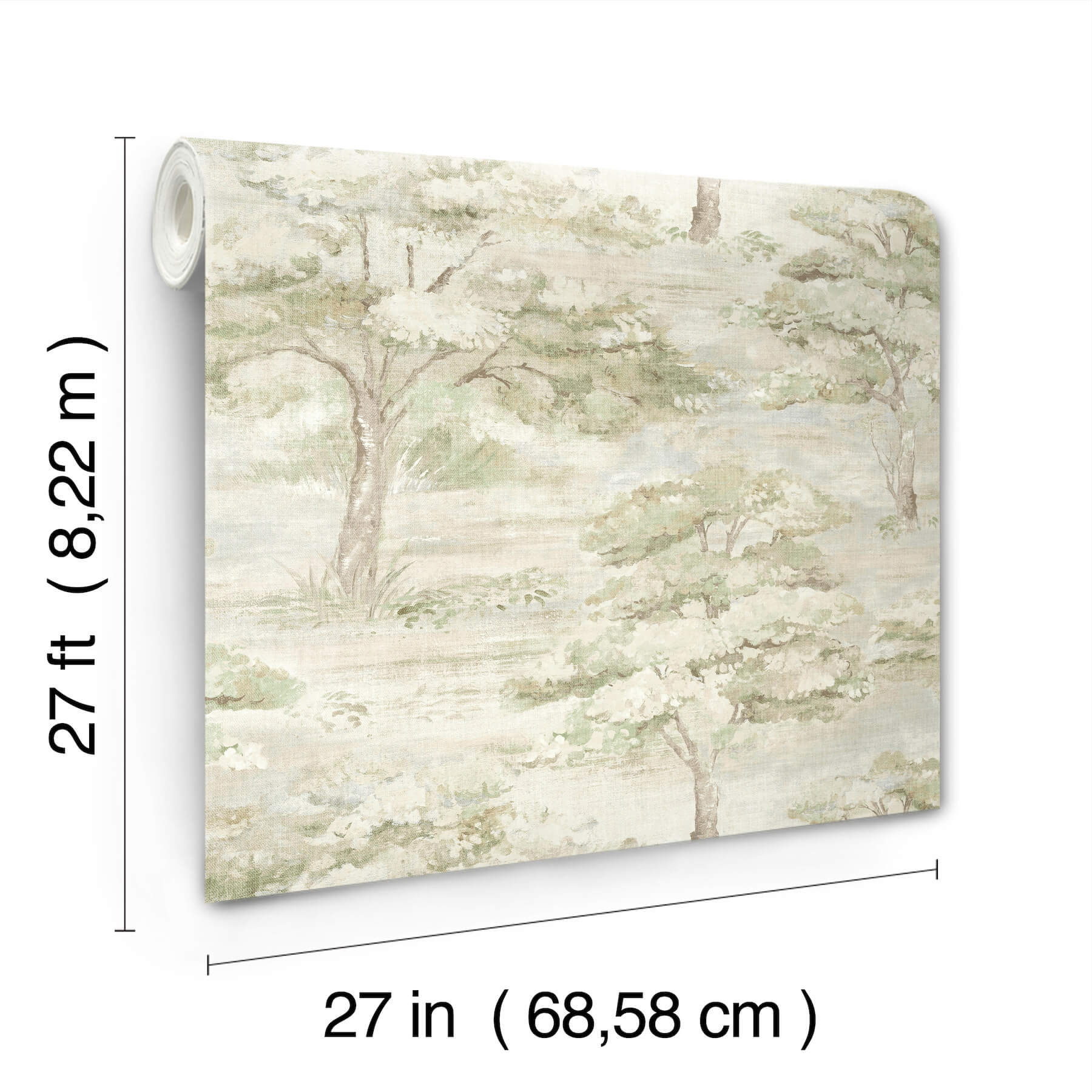 moreno-green-woodland-wallpaper-york-wallcoverings-ll3224 - York Wallcoverings Wallpaper