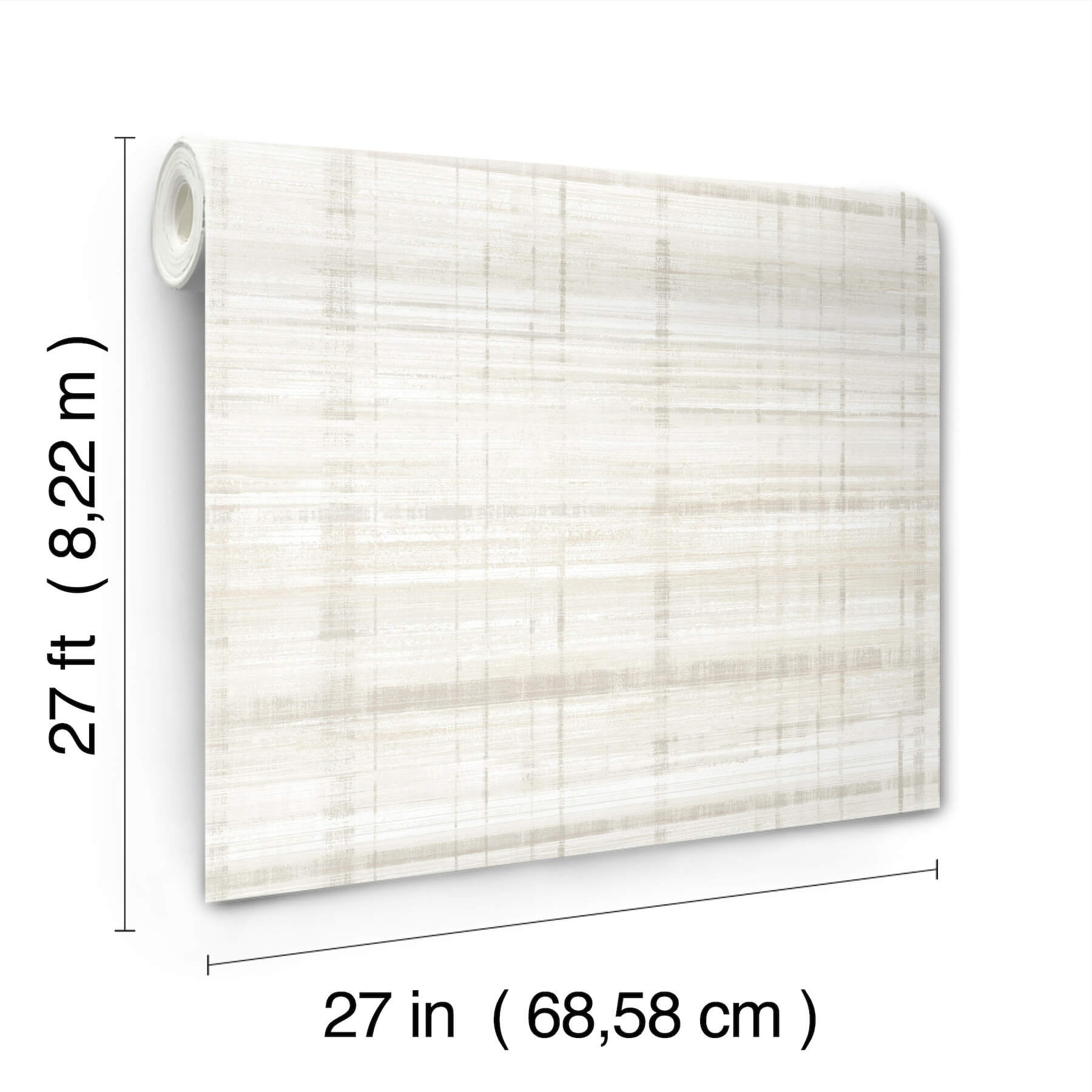 vanishing-point-dove-striated-wallpaper-york-wallcoverings-ll3243 - York Wallcoverings Wallpaper