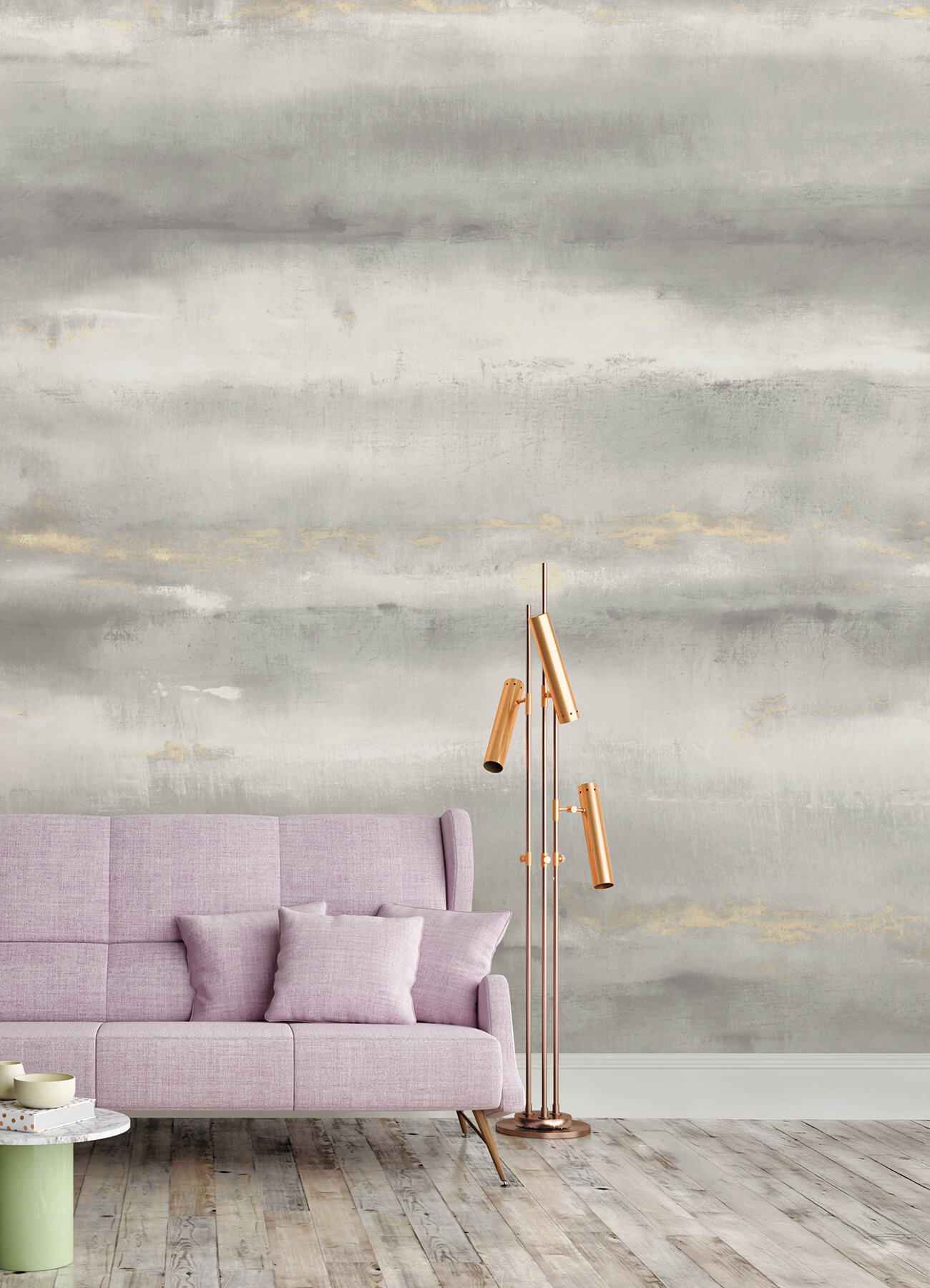 Aveline Grey Wall Mural - York Wallcoverings - 4202-367584M - York Wallcoverings Wallpaper