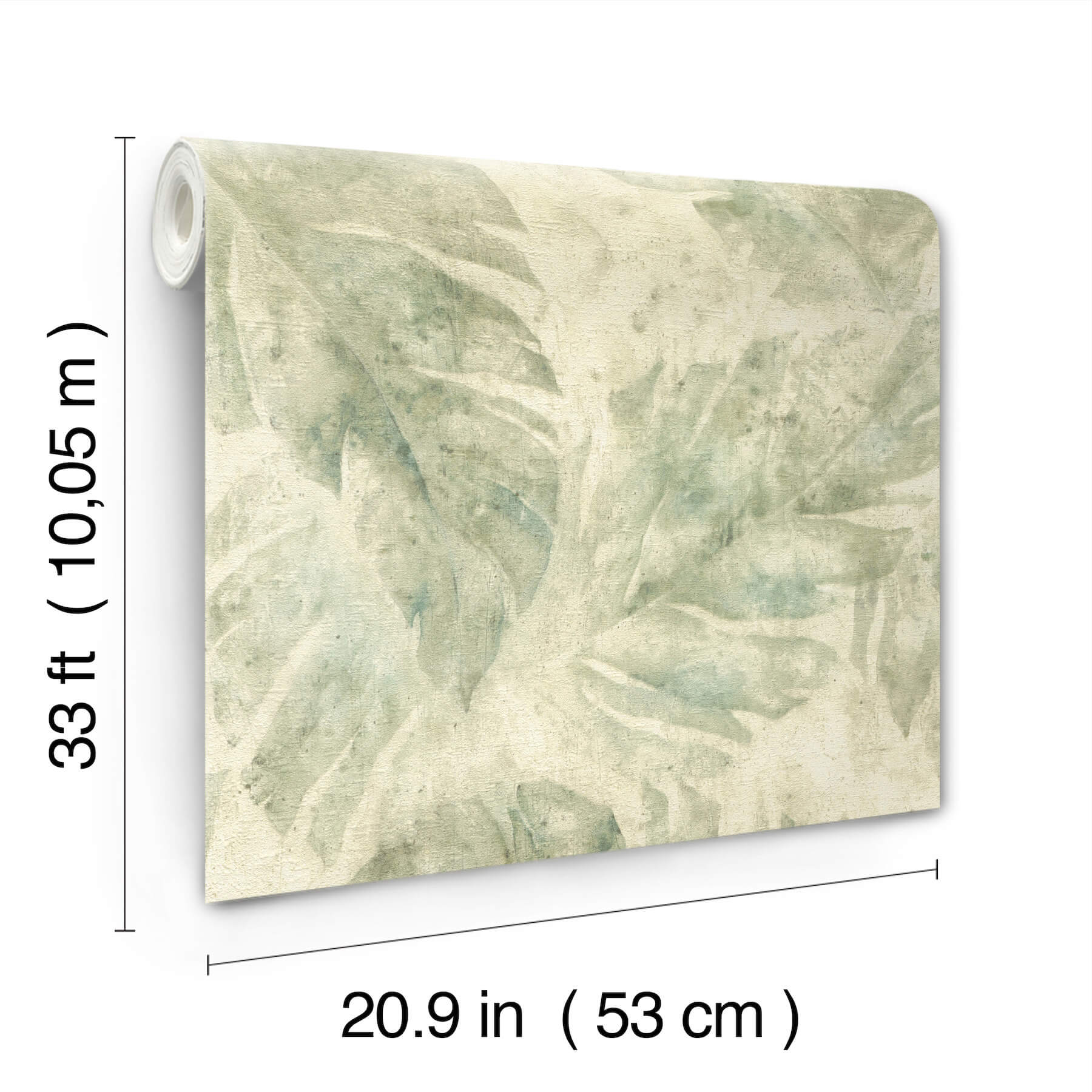 sanne-green-palm-wallpaper-york-wallcoverings-4202-416121 - York Wallcoverings Wallpaper